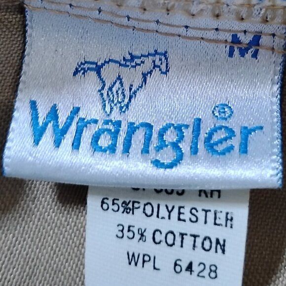 Wrangler Vintage 80s Wrangler Striped Khaki Shorts Size 30" / US 8 / IT 44 - 2 Thumbnail