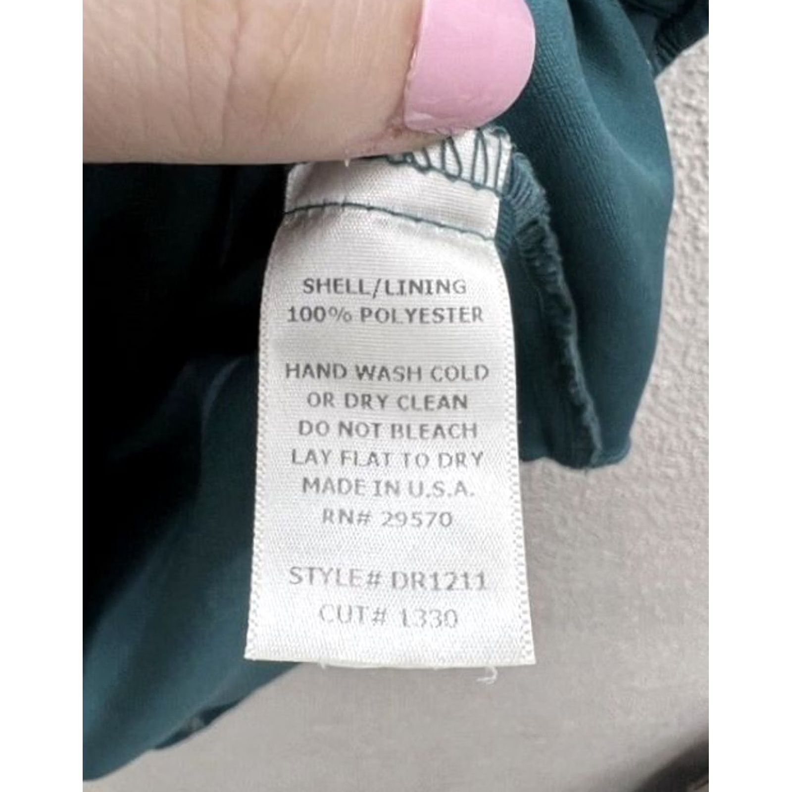 Vintage Teal and Gold Chevron Mini Dress, Womens Buttons Brand Size Small Size S / US 4 / IT 40 - 6 Thumbnail