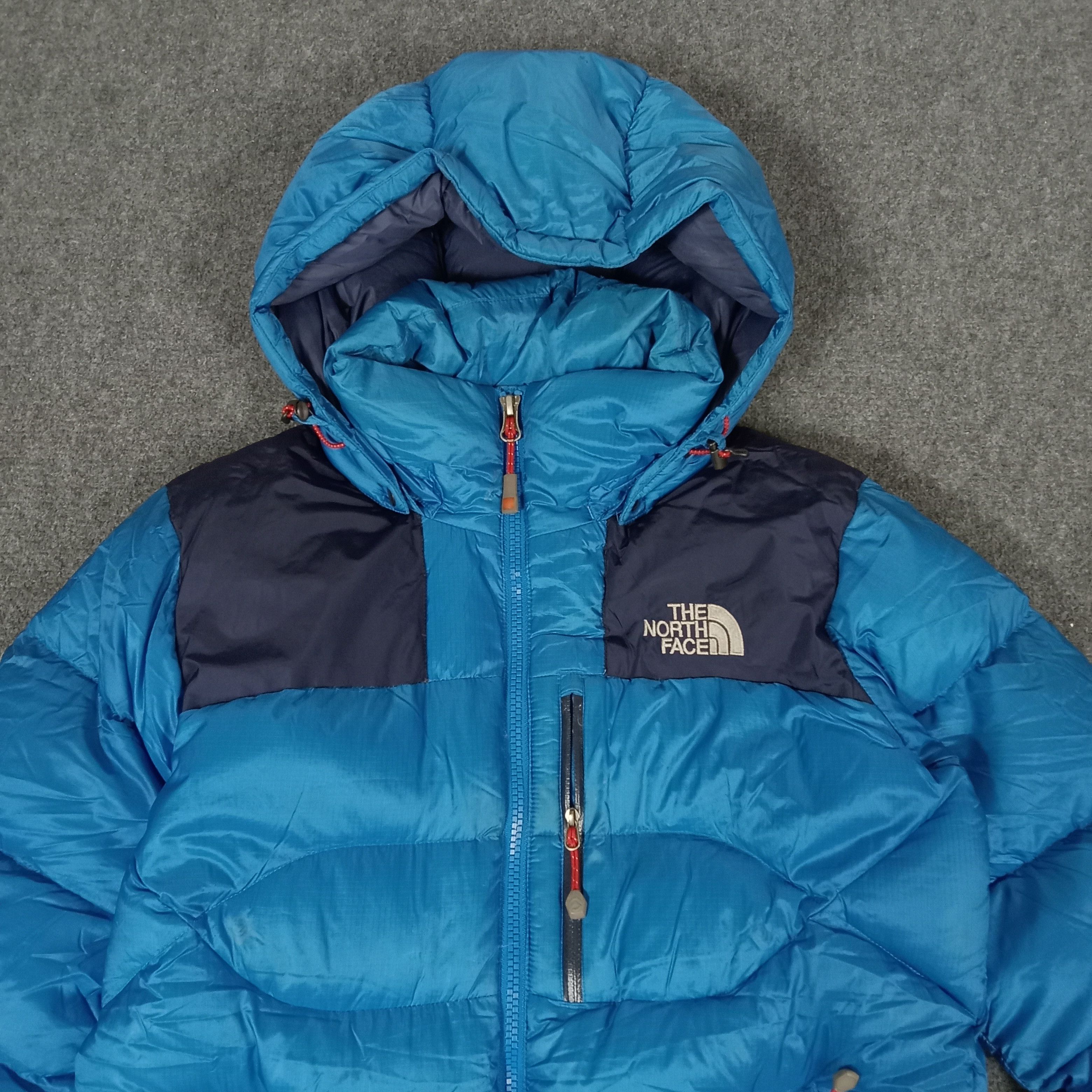 Vintage 00s Black The North Face Mid Length Hooded Puffa Jacket 8 10 S