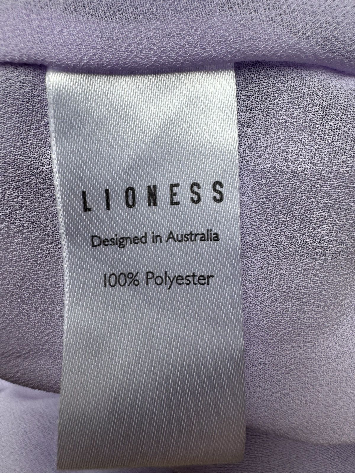 Lioness Lioness Senorita tie shoulder ruched dress in lilac snake Size S / US 4 / IT 40 - 14 Thumbnail
