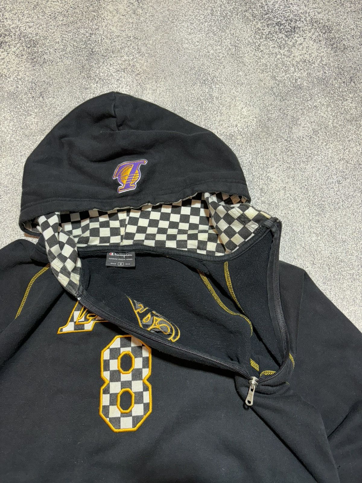 Champion × NBA × Nike Rare Champion Lakers NBA 8 Kobe Bryant Hoodie Size US M / EU 48-50 / 2 - 8 Thumbnail