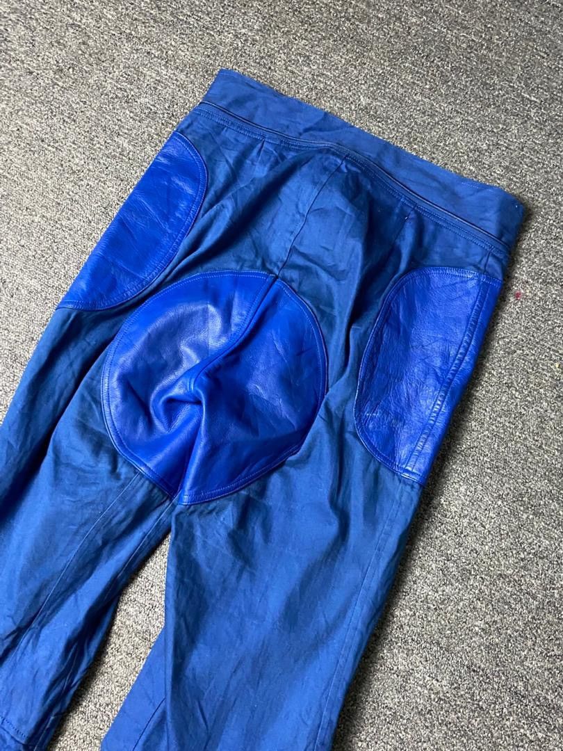 Japanese Brand Unbranded Leather Racing Pants (145) Size US 31 - 2 Thumbnail