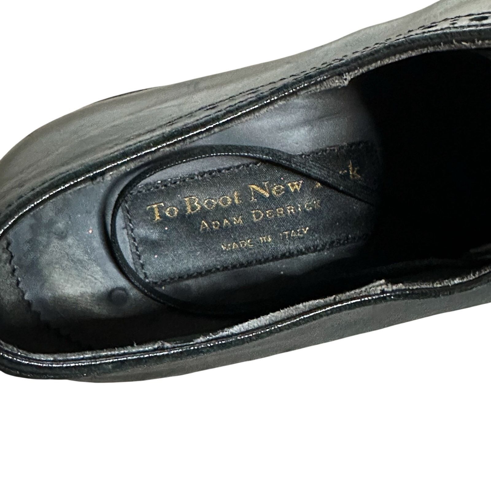 To Boot New York To Boot New York Brogued Cap Toe Oxford Leather Black Shoes Size US 8 / EU 41 - 7 Thumbnail