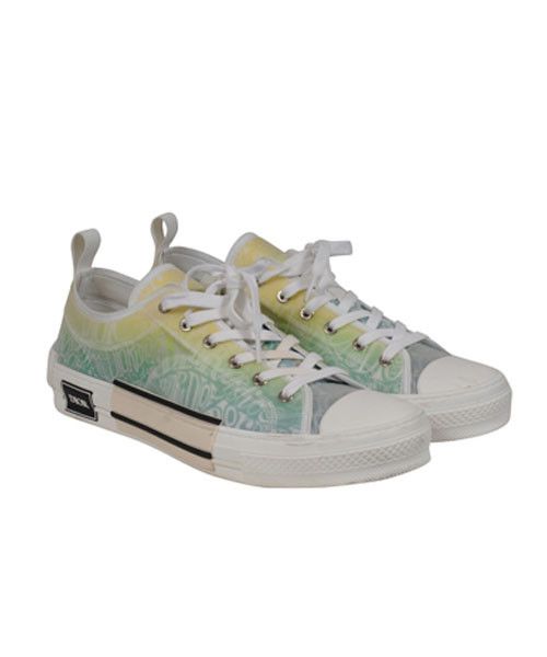 Dior SHAWN Stussy B23 Low Top Oblique Logo Sneaker Size US 12 / EU 45 - 1 Thumbnail