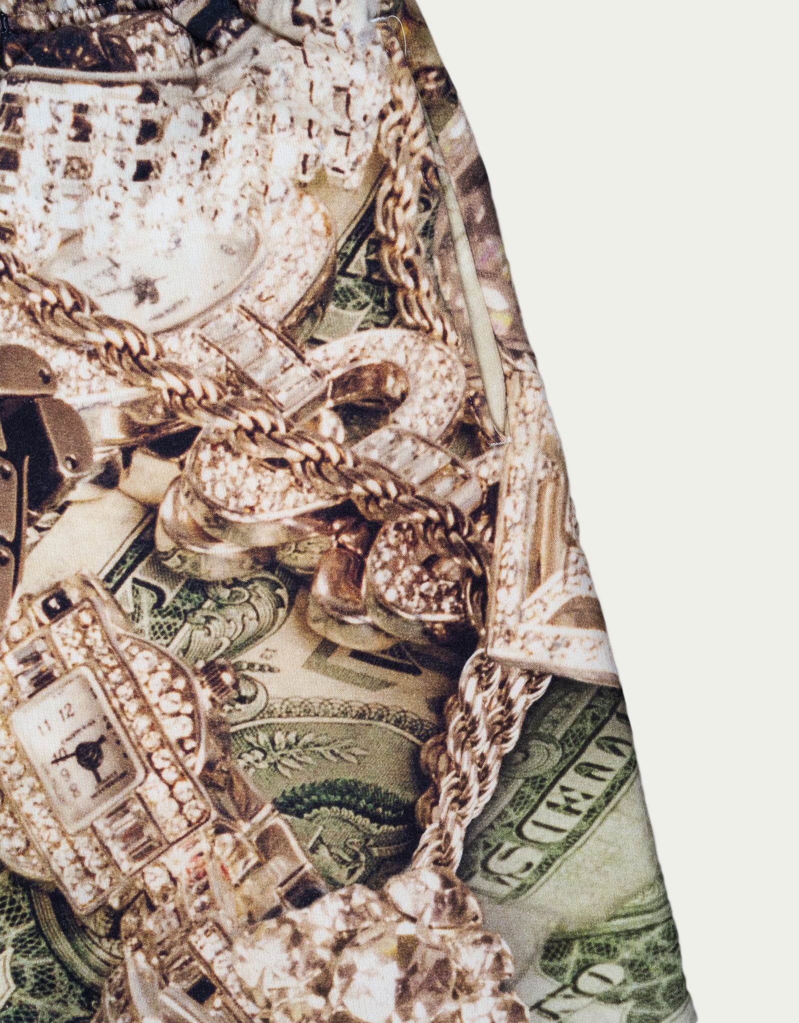 Supreme Supreme Bling Sweatshorts – Green (SS22) Size US 32 / EU 48 - 5 Thumbnail