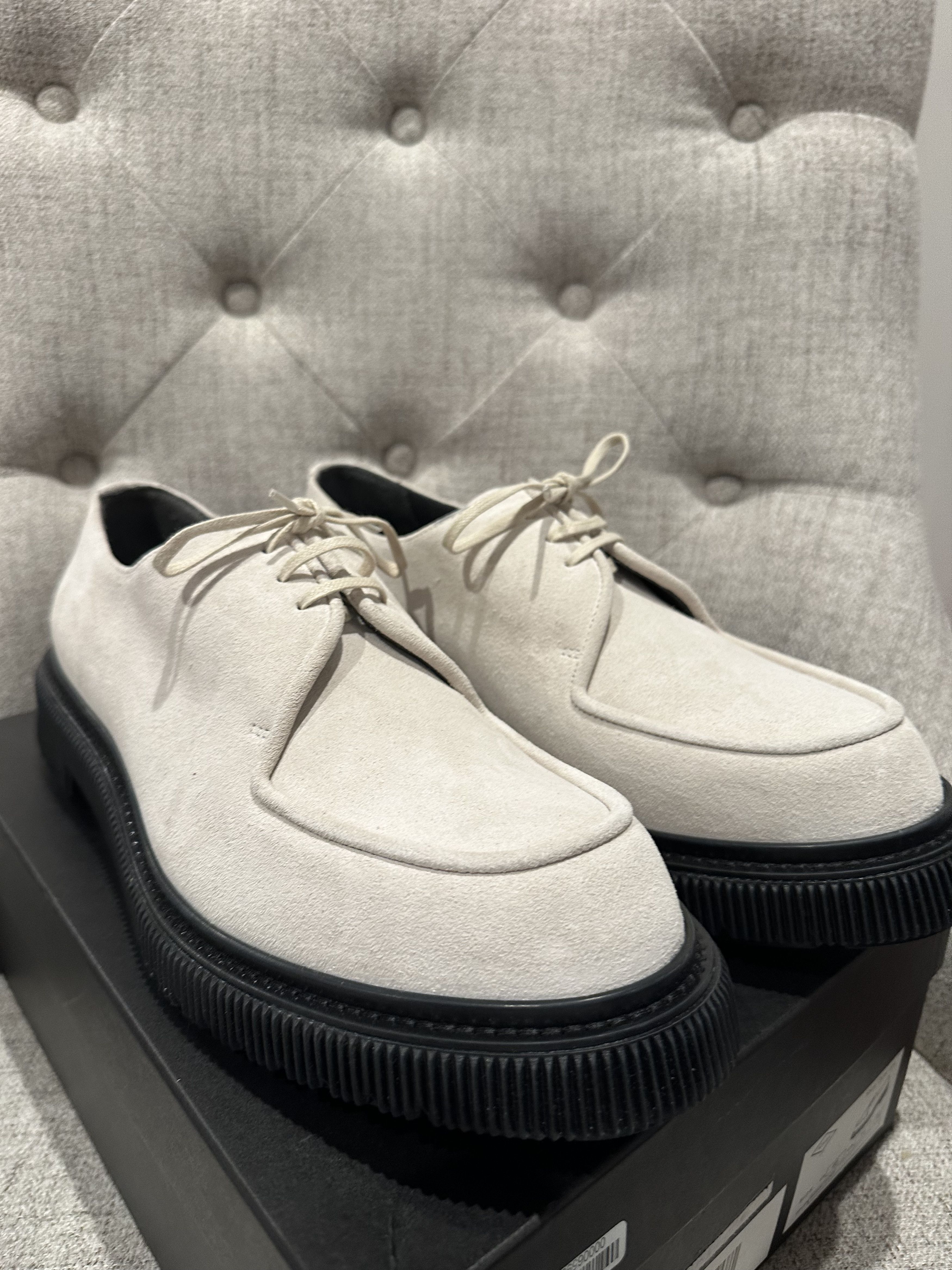 Adieu Paris Adieu Leather Apron Toe Derby Shoes $530 Sz 13. Size US 13 / EU 46 - 1 Thumbnail