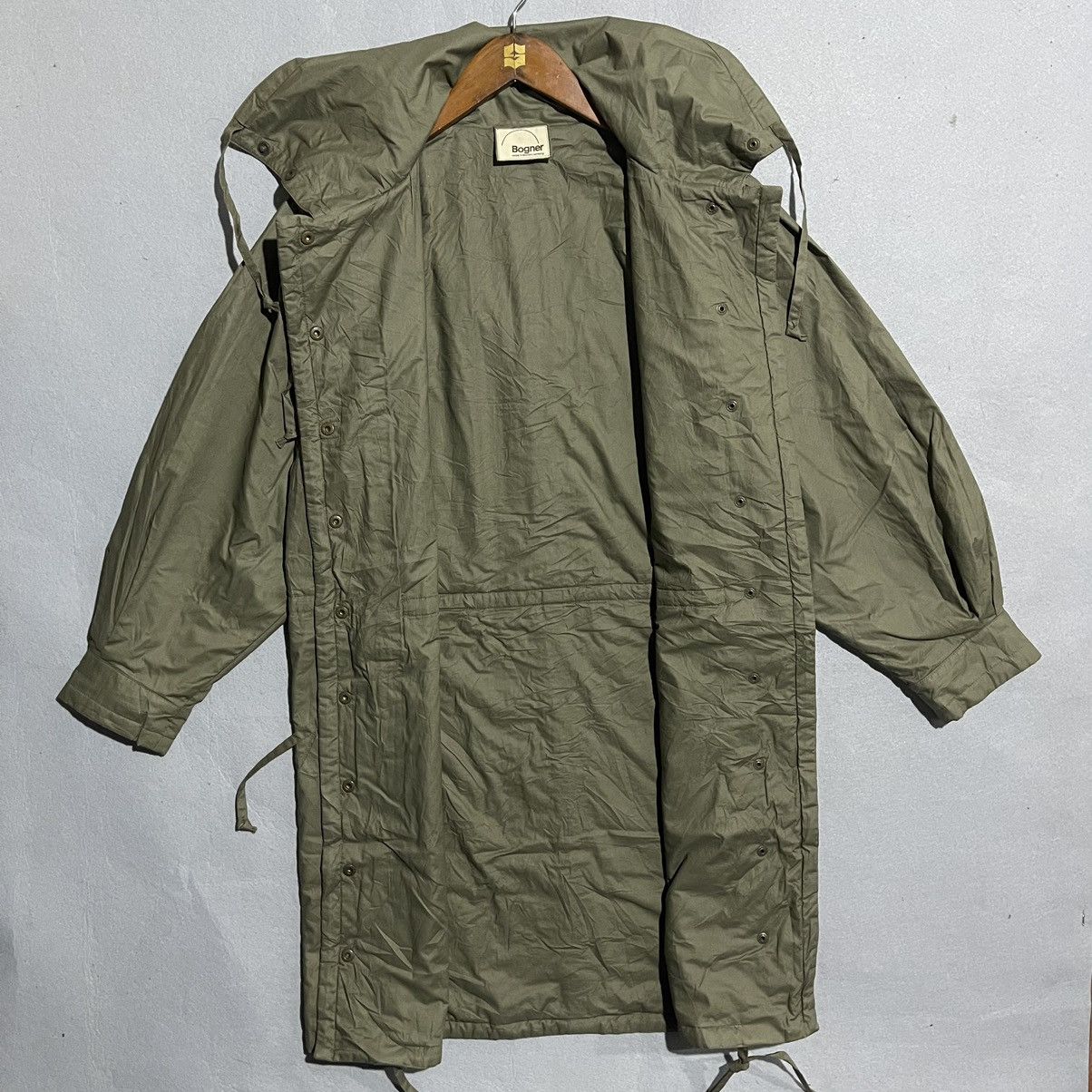 Bogner Vintage Bogner Western Germany Olive Green Hooded Parka Coat Size US M / EU 48-50 / 2 - 7 Thumbnail