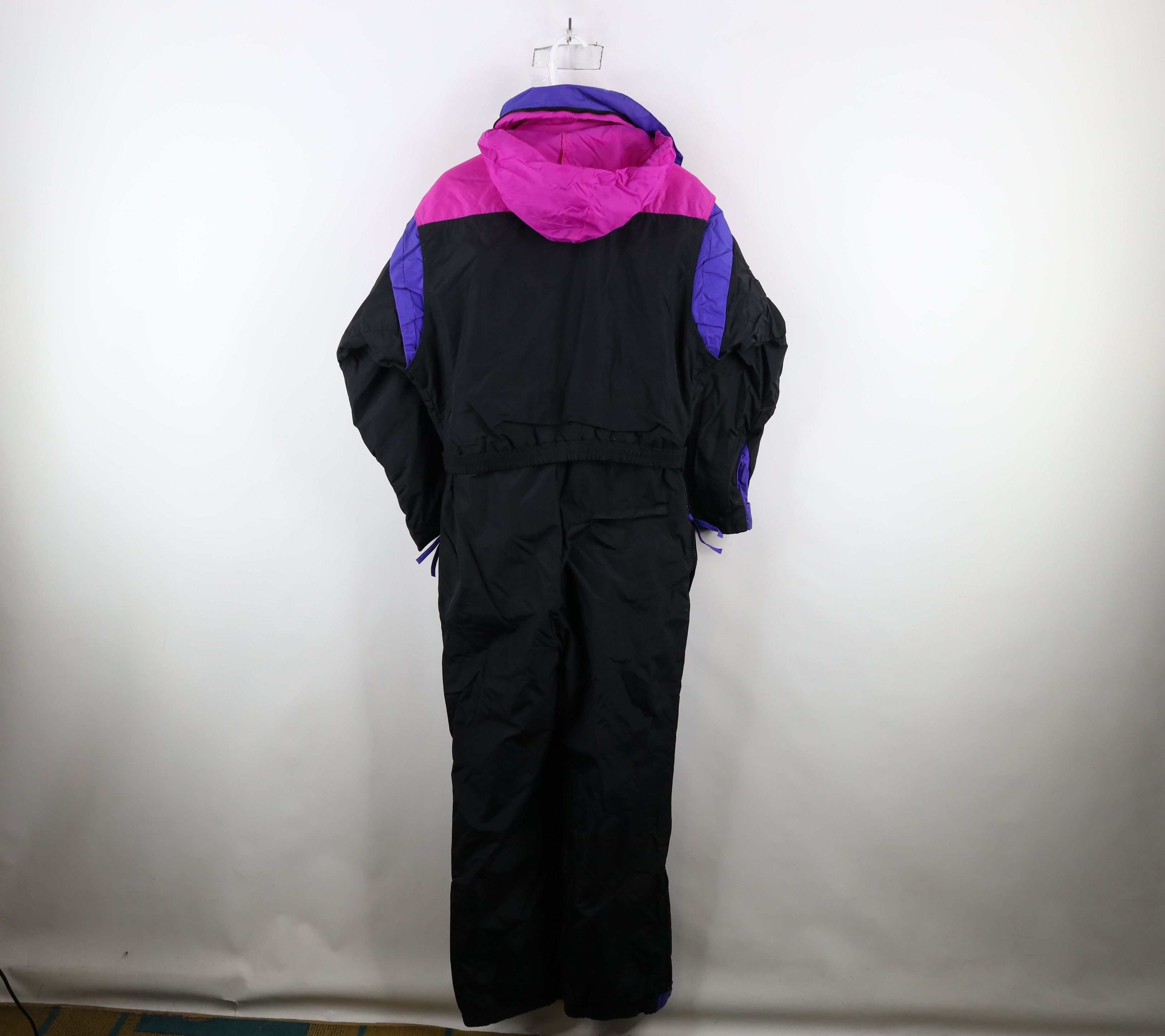 Columbia × Vintage Vintage 90s Columbia Distressed Insulated Belted Snow Suit Size M / US 6-8 / IT 42-44 - 17 Thumbnail