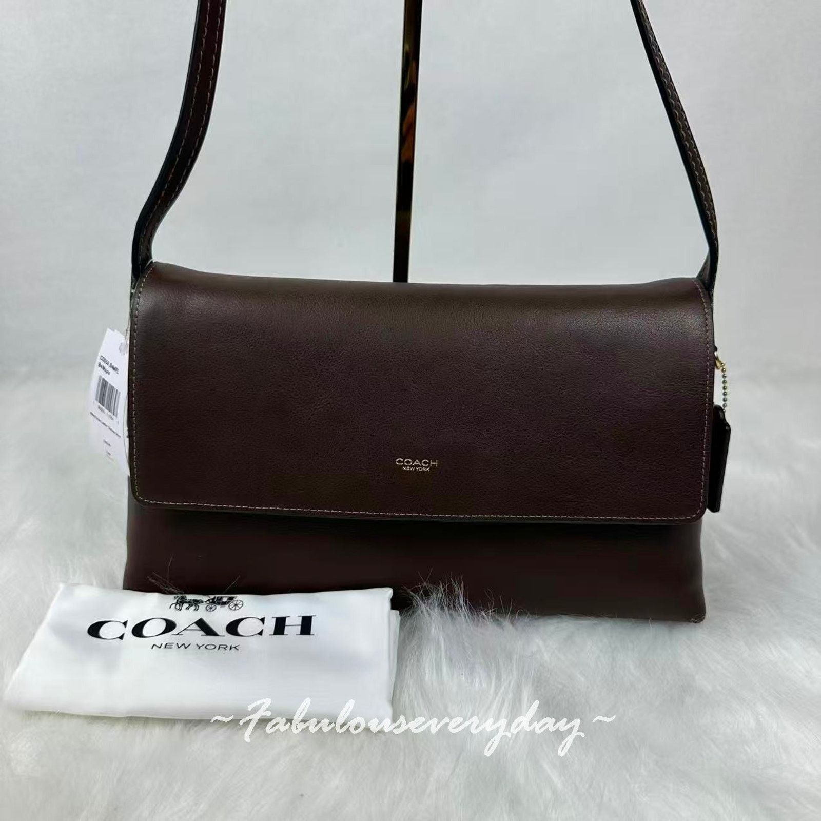 Coach Coach Chelsea Shoulder Bag 30 In Leather/Brass/Maple Size ONE SIZE - 2 Thumbnail