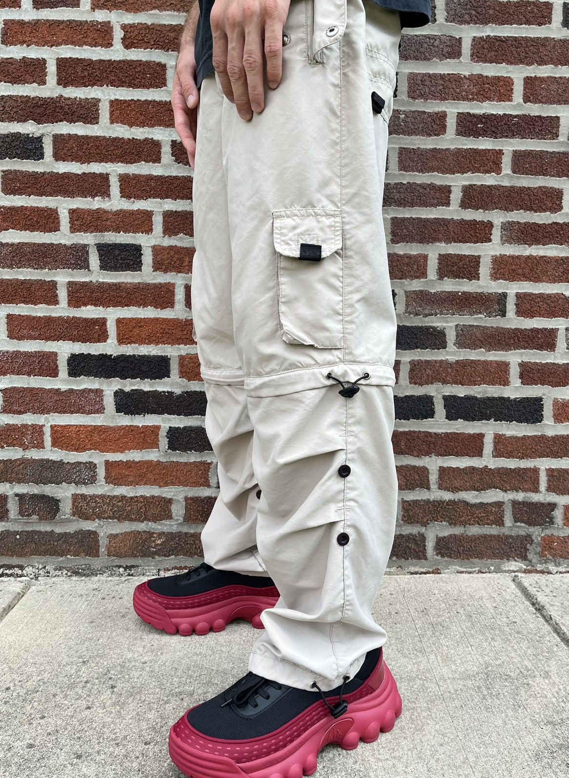 JNCO × Vintage CRAZY VINTAGE JOCKO GYM HIP-HOP MULTI POCKET PANTS Size US 30 / EU 46 - 2 Thumbnail