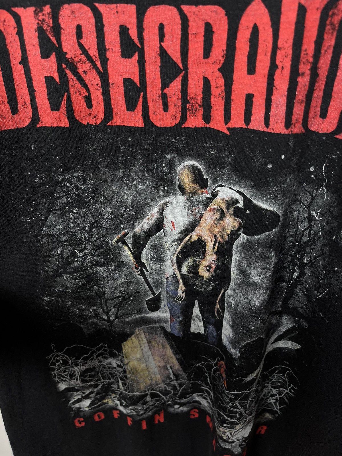 Band Tees × Vintage Vintage 2000’s Desecration Band Rock Sleeveless Tank Top Size US XL / EU 56 / 4 - 3 Thumbnail