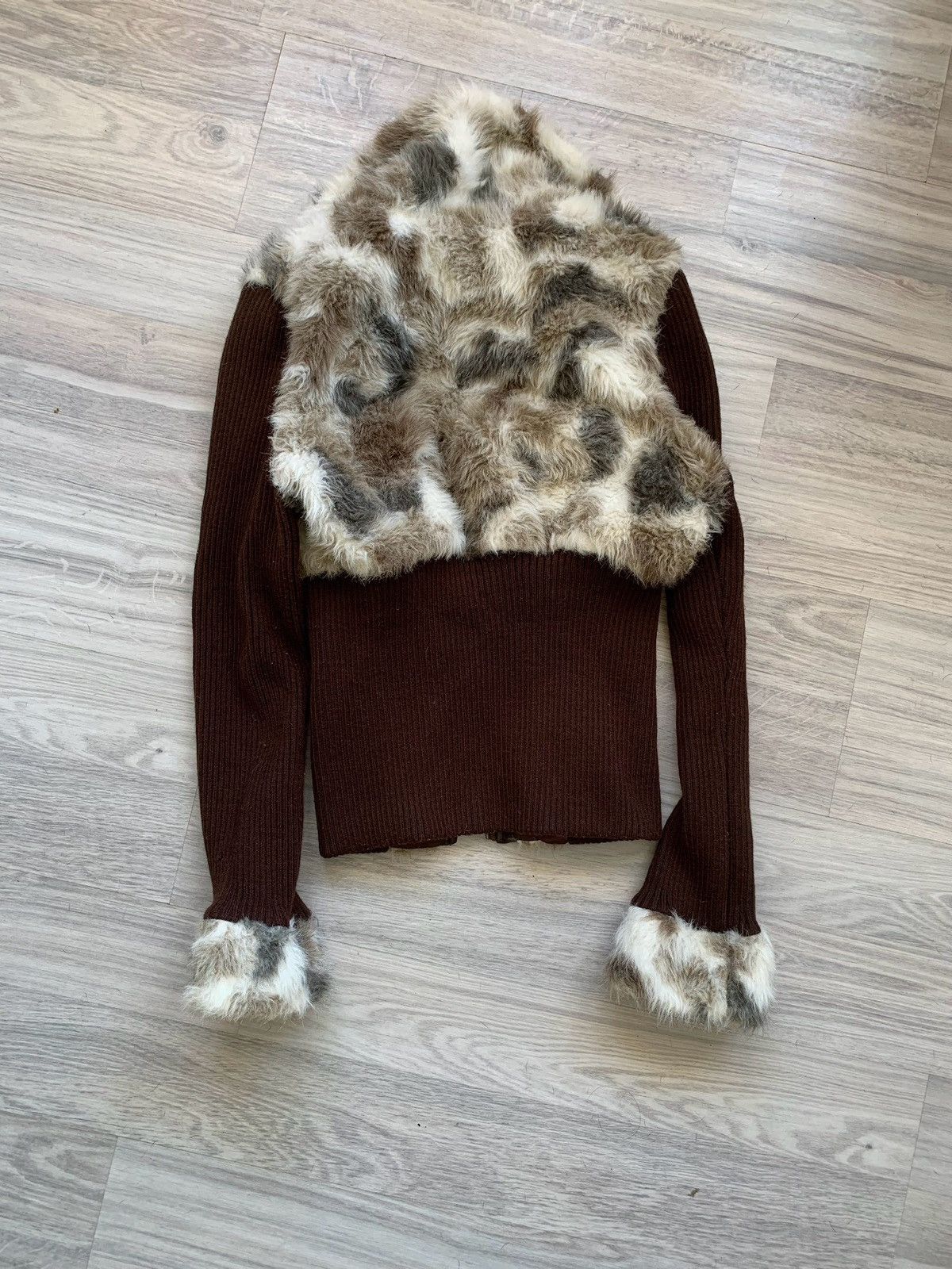 Hysteric Glamour Revenge Y2K Faux Fur Knit Jacket Hysteric Glamour Goa styled Size M / US 6-8 / IT 42-44 - 3 Thumbnail