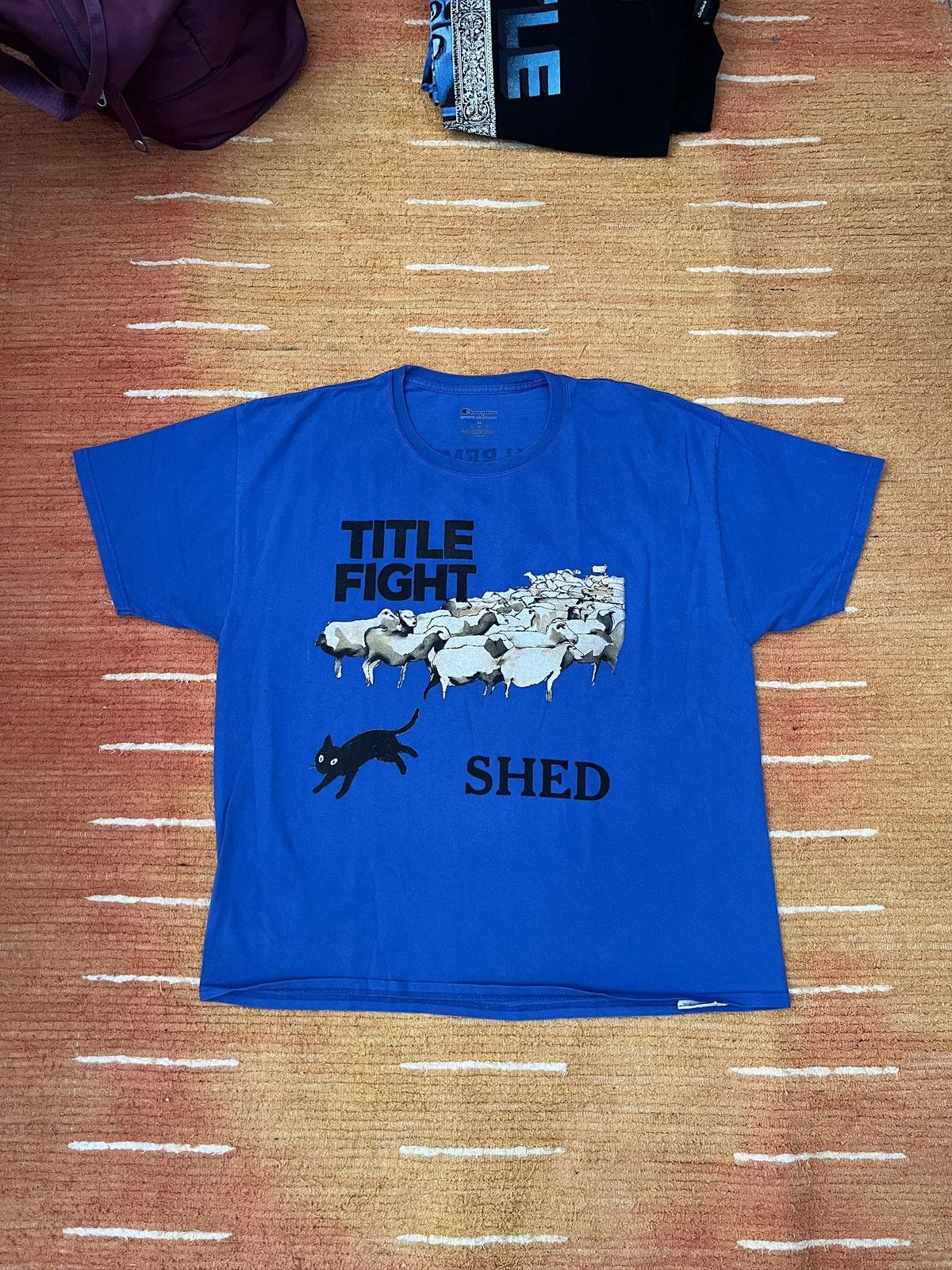 Vintage Vintage 2010’s Title Fight Cat Kingston PA hardcore Tshirt Size US XL / EU 56 / 4 - 5 Thumbnail