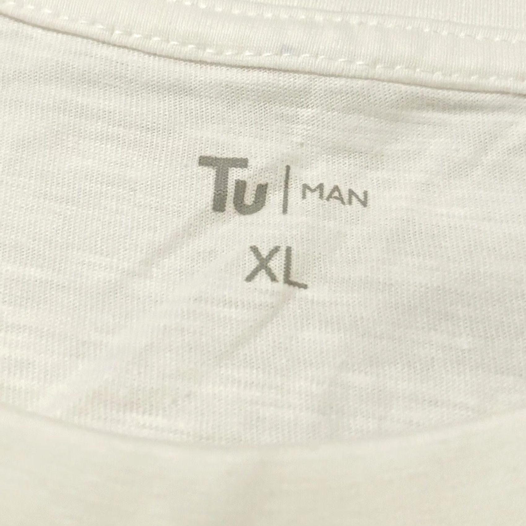 Vintage TU Christmas T Shirt XL Mens Cream Snow Must Go On BNWT New With Tags Crew Neck Short Sleeve Cotton Snowman Xmas Shirt Size US XL / EU 56 / 4 - 4 Thumbnail