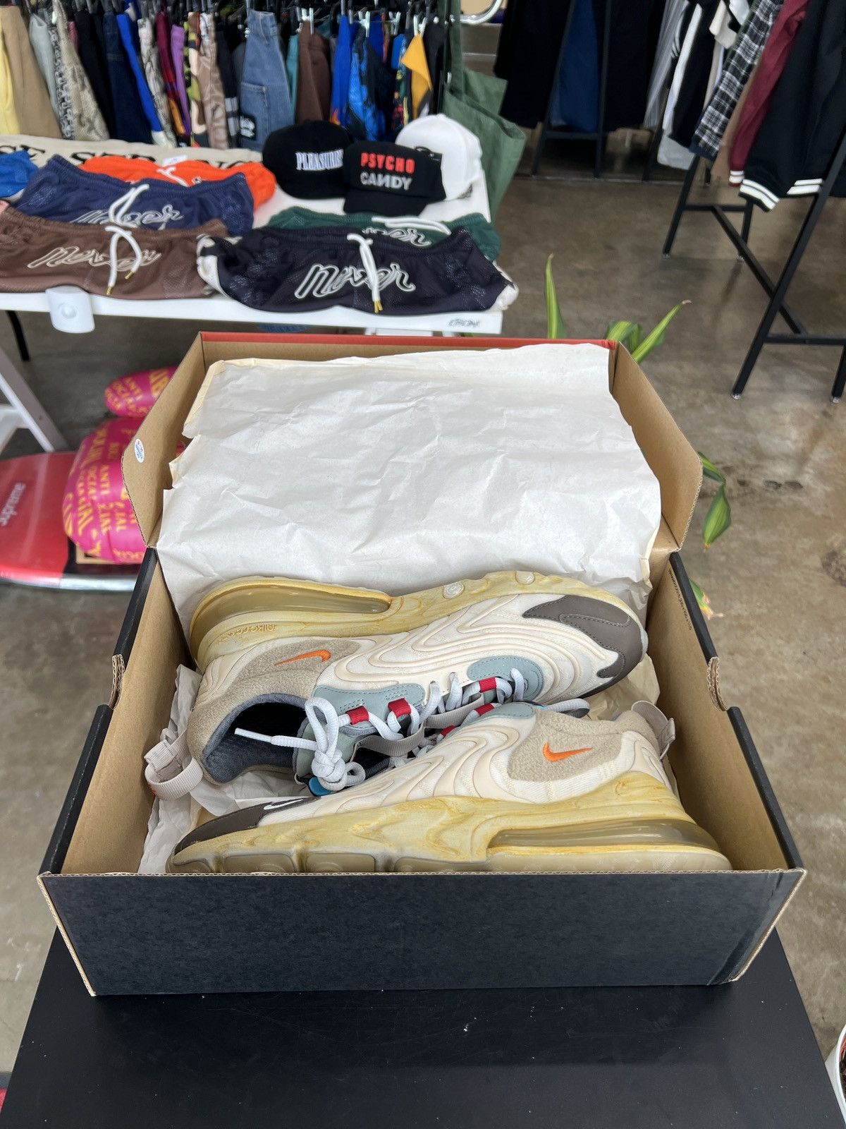 Nike × Travis Scott Nike Air Max 270 Travis Scott Cactus Trails Sz. 8 (2020) Size US 8 / EU 41 - 10 Thumbnail