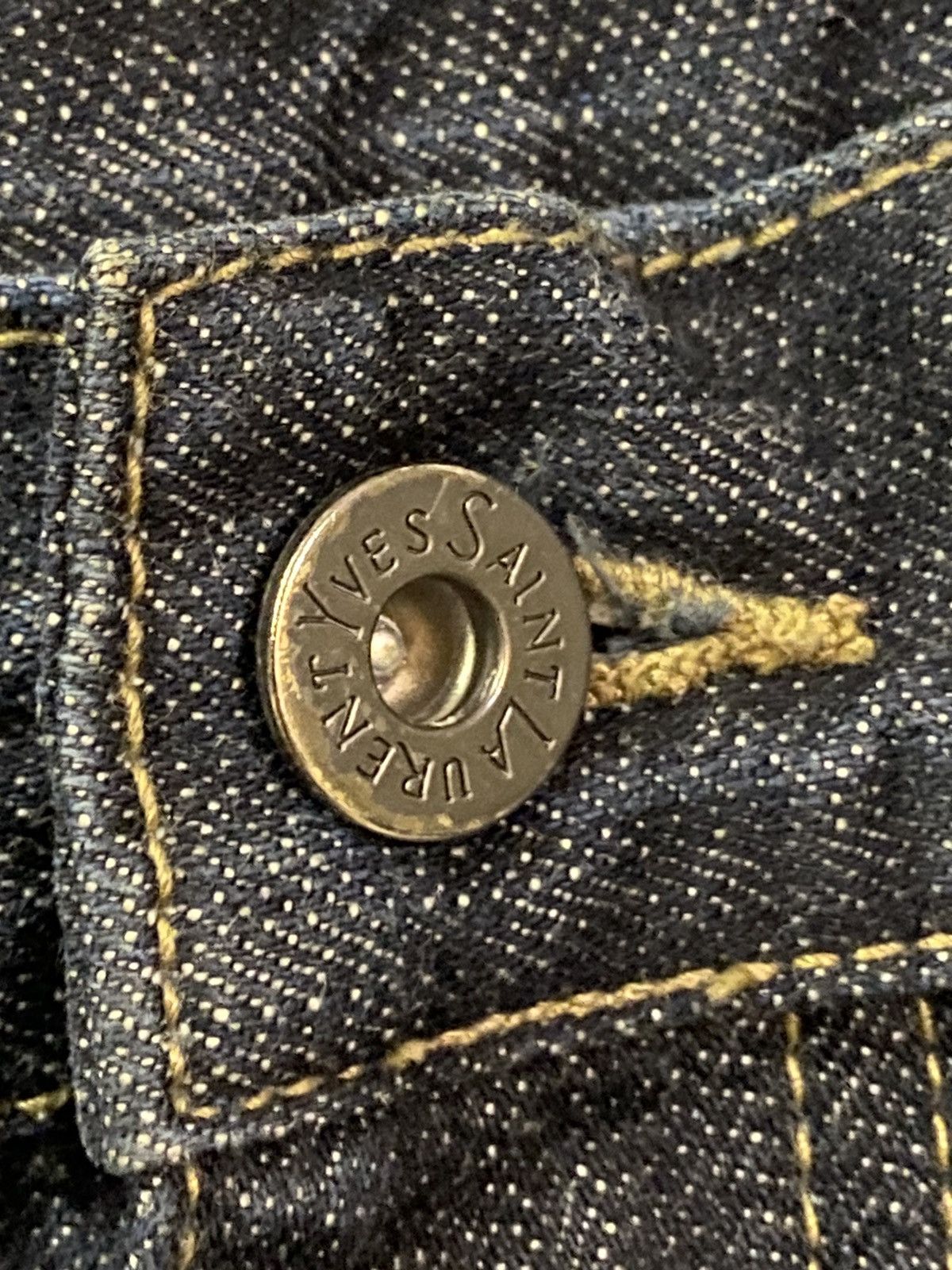 Yves Saint Laurent Denim YSL Shorts YSL Jeans Indigo Size US 36 / EU 52 - 7 Thumbnail