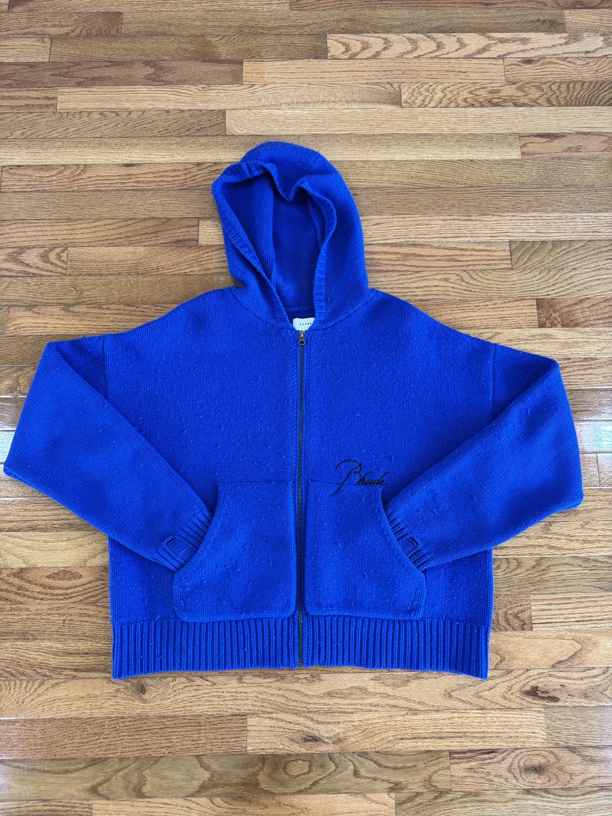 Rhude Wool Full Zip in Blue Size US M / EU 48-50 / 2 - 5 Thumbnail