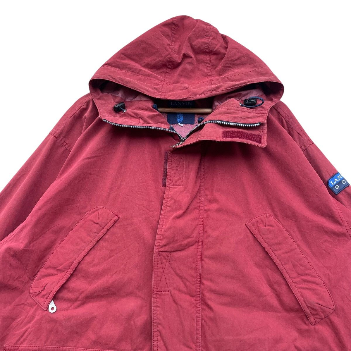 Designer × Japanese Brand × Lanvin 💥Luxury Brand Lanvin Golf Hooded Parka Casual Jacket Size US M / EU 48-50 / 2 - 3 Thumbnail