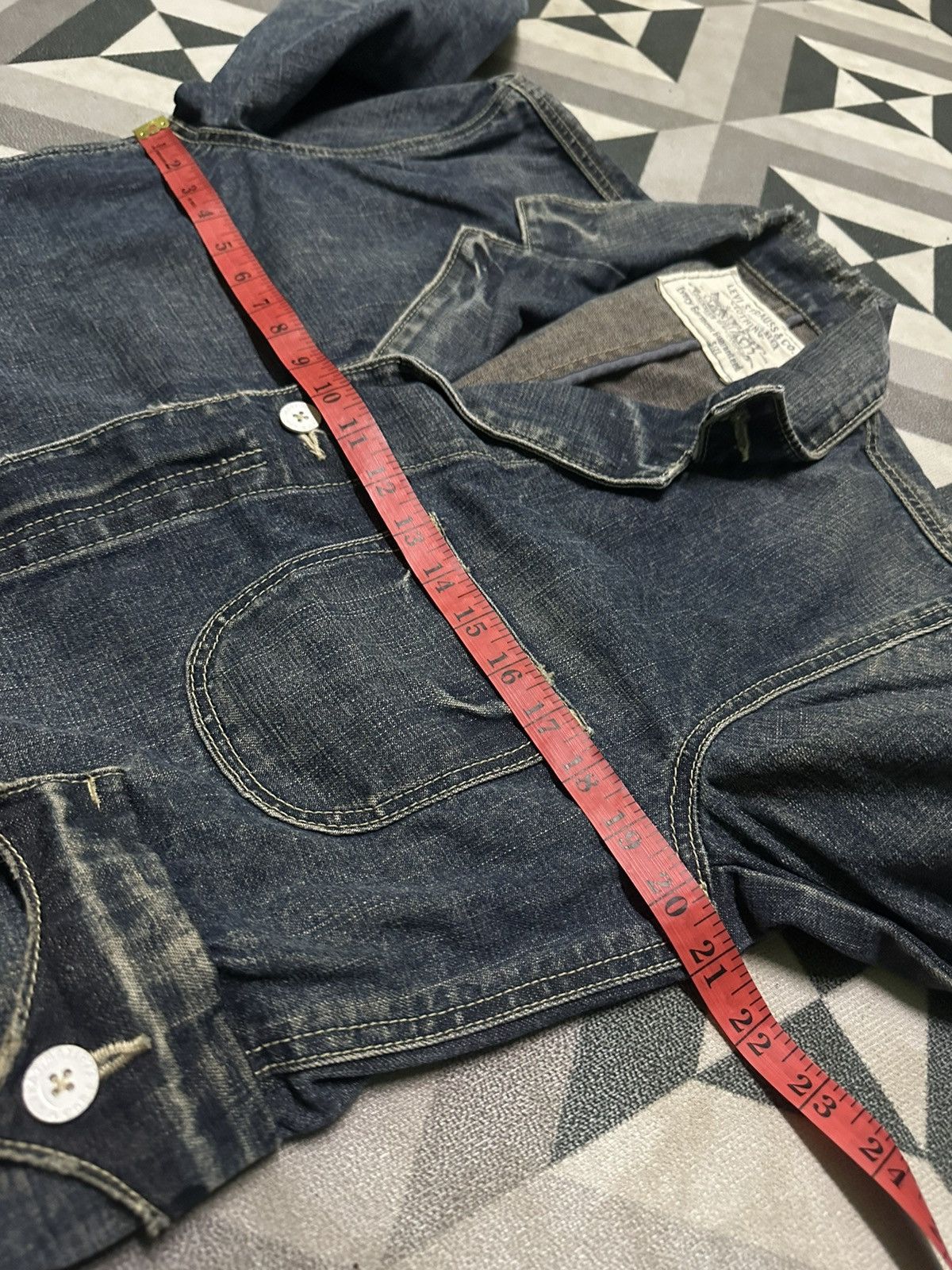 Levi's Levi’s denim tailored jacket size L Size US L / EU 52-54 / 3 - 15 Thumbnail