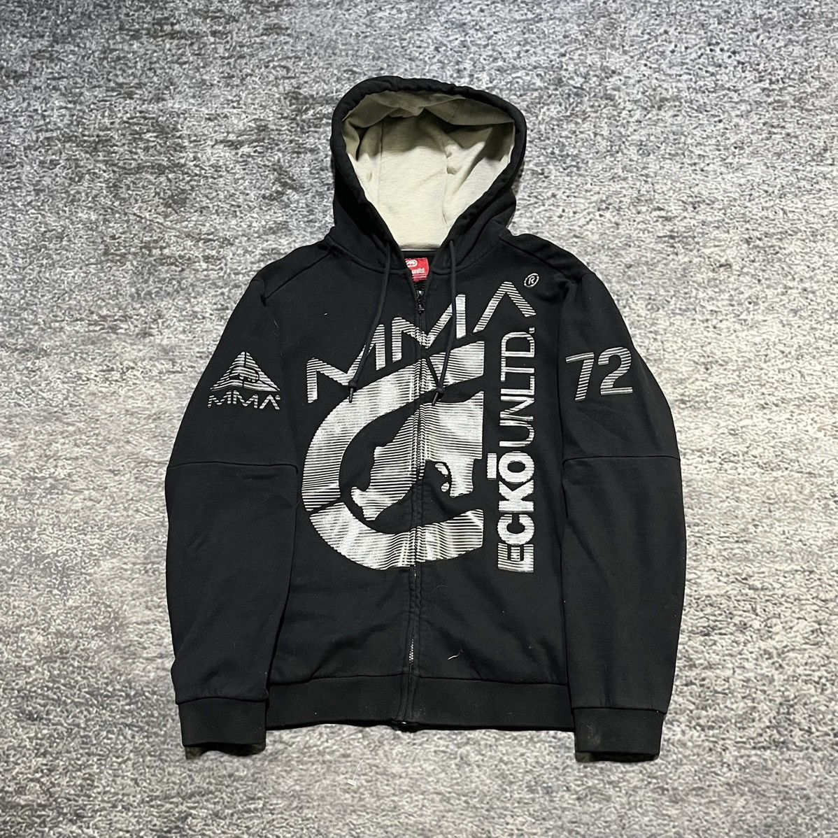 Ecko Unltd. VINTAGE Y2K ECKO UNLTD MMA GRUNGE SKATER ZIP UP HOODIE LARGE Size US L / EU 52-54 / 3 - 1 Thumbnail
