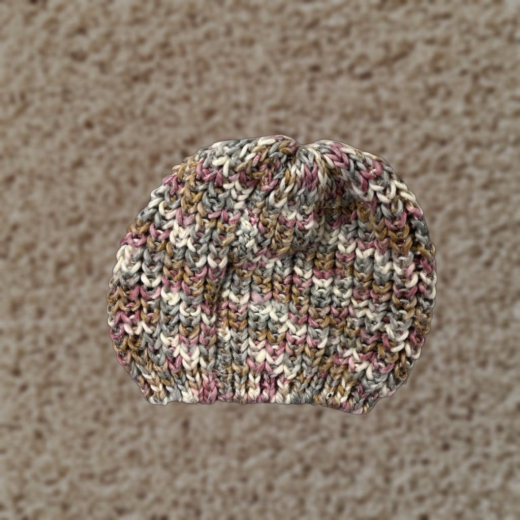 Joe Boxer Joe Boxer Beanie Womens One Size Pink 100% Acrylic Knit Ski Hat Size ONE SIZE - 1 Thumbnail