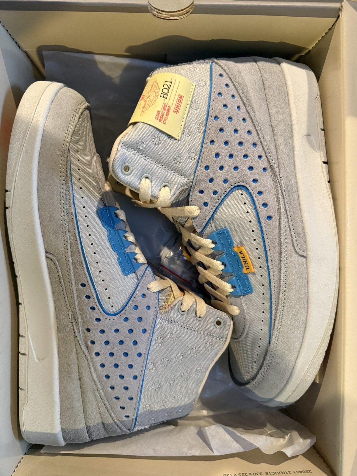 Union LA Union LA AJ2 SP ‘Grey Fog’ sz8 Size US 8 / EU 41 - 5 Thumbnail