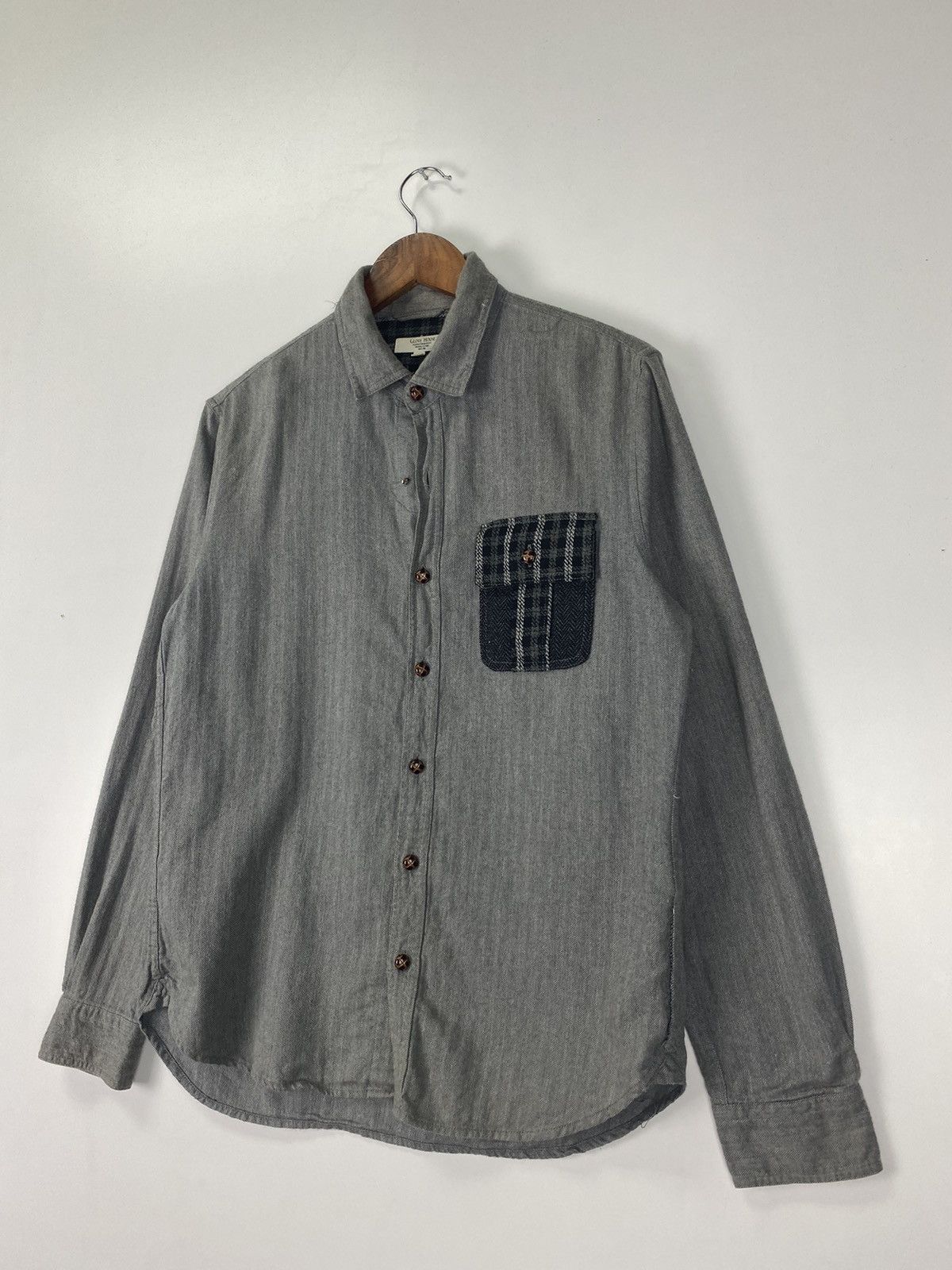 Japanese Brand Glove House Button Shirt Size US L / EU 52-54 / 3 - 4 Thumbnail