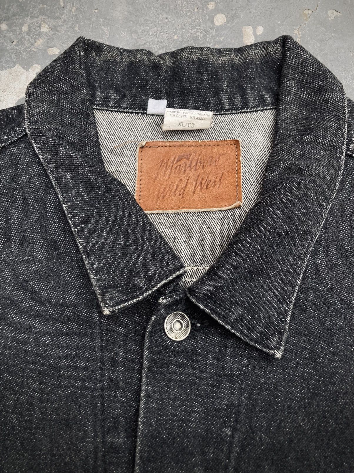 Marlboro Vintage Marlboro Man Denim Trucker Jacket Size US XL / EU 56 / 4 - 6 Thumbnail