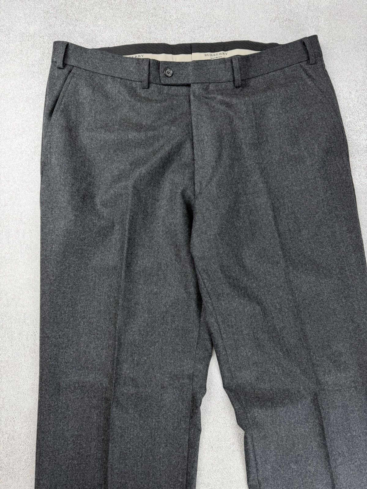 Burberry Vintage Burberry 120’S Wool Trousers Pants Men’s Size 52 Size US 36 / EU 52 - 4 Thumbnail