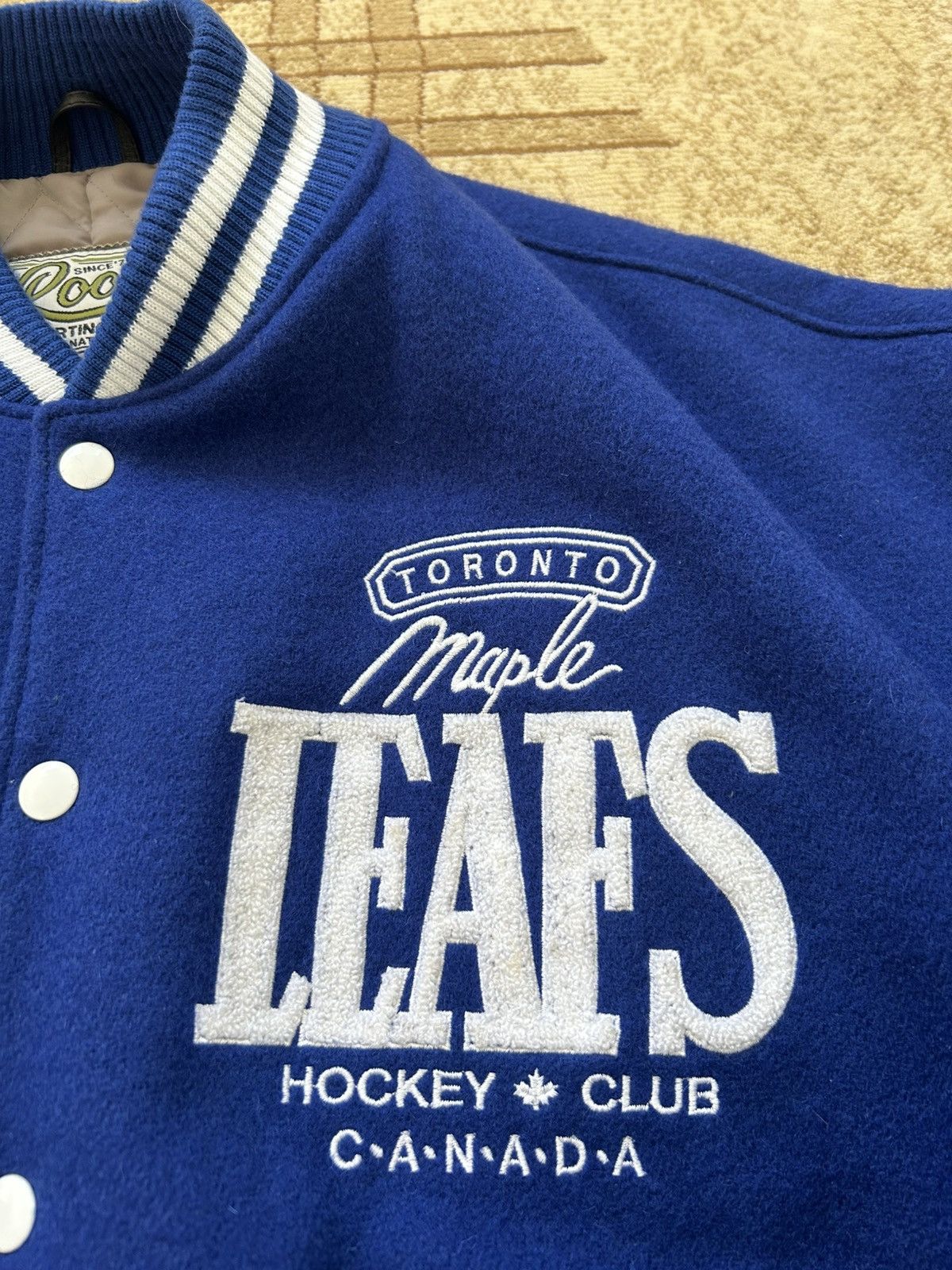 Roots Vintage Roots Toronto Maple Leafs Wool Varsity Jacket Size US M / EU 48-50 / 2 - 7 Thumbnail