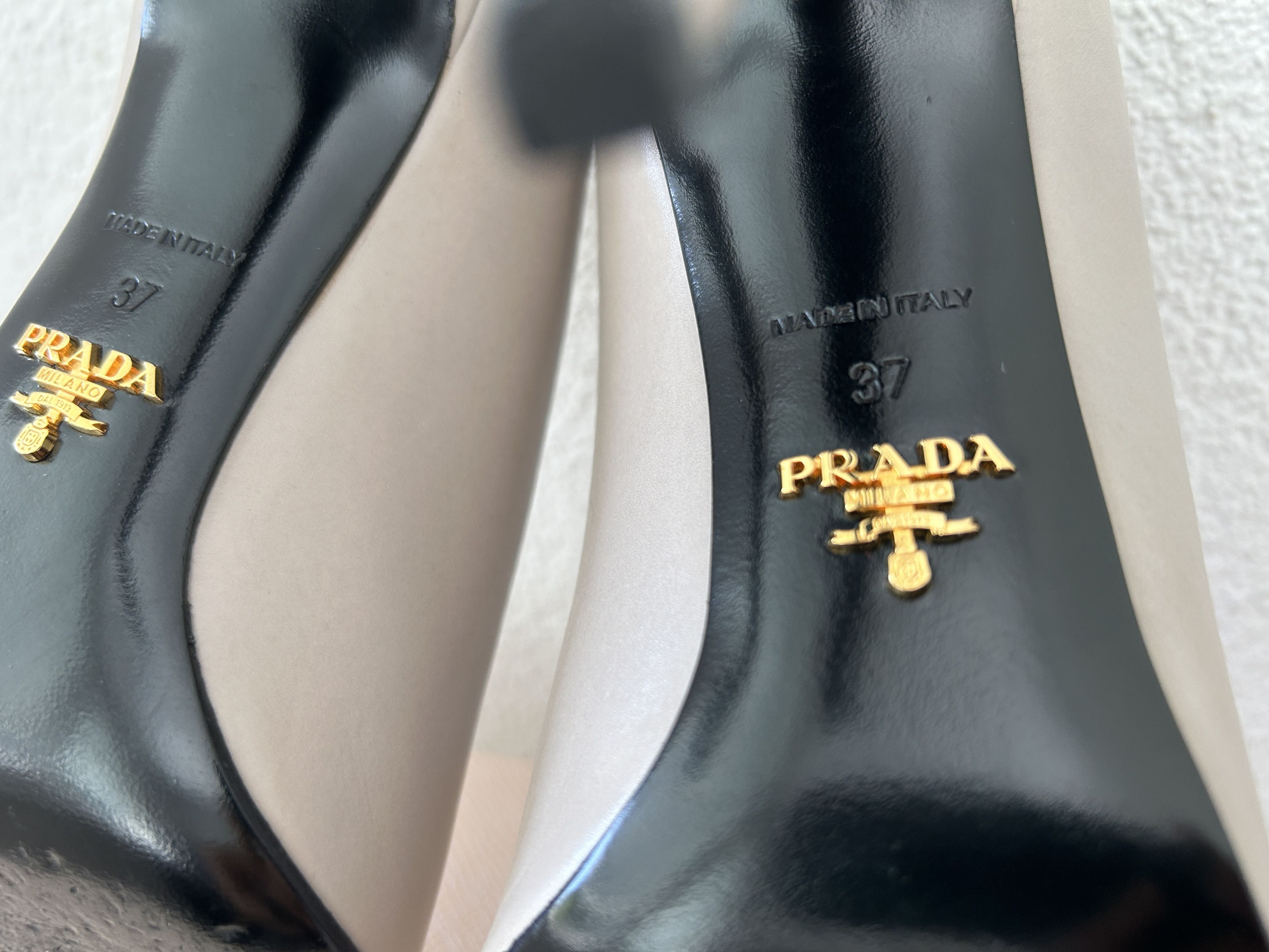 Prada Sqaure Toe Ankle Boots Size US 7 / IT 37 - 7 Thumbnail