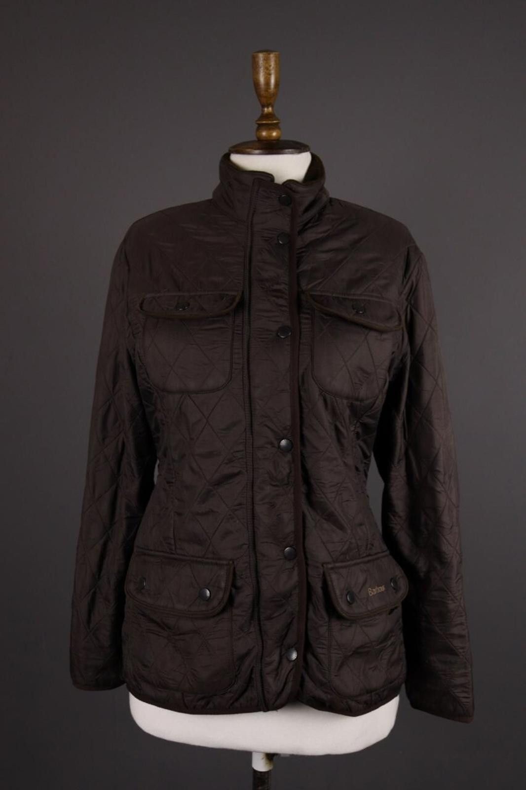 Barbour Barbour Winter Quil Brown Full Zip Size EUR 38 / UK 12 Size XL / US 12-14 / IT 48-50 - 1 Thumbnail