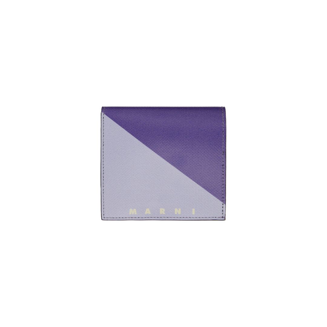 Marni o1f1d3z0725 Size: OS / Tribeca Bifold Wallet Purple & Blue Size ONE SIZE - 1 Thumbnail