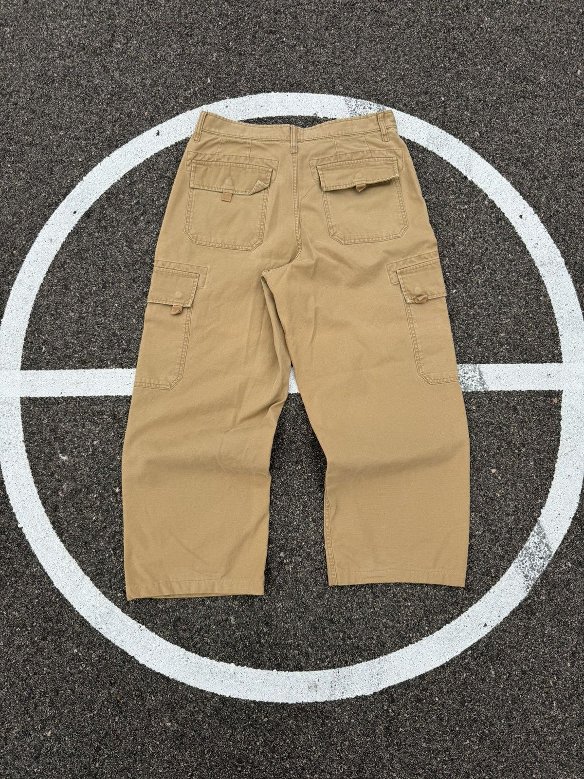 Gap × Jean × Vintage Vintage Gap Double Knee Cargo Pants Size US 32 / EU 48 - 2 Thumbnail