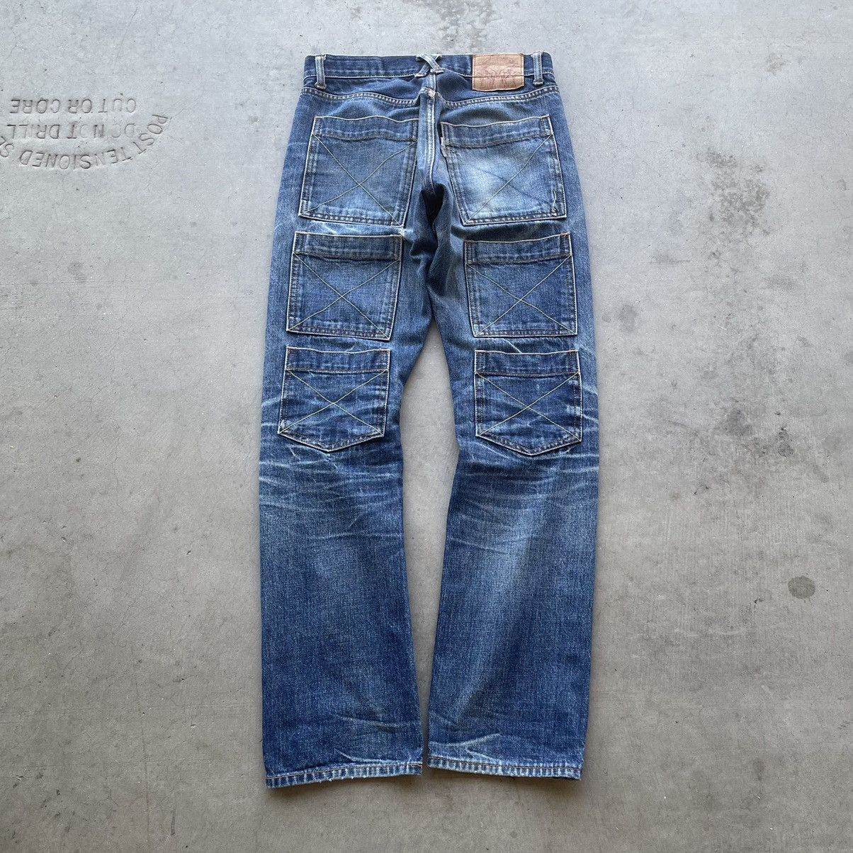 20471120 20471120 slevedge double sex denim jeans Size US 30 / EU 46 - 1 Thumbnail