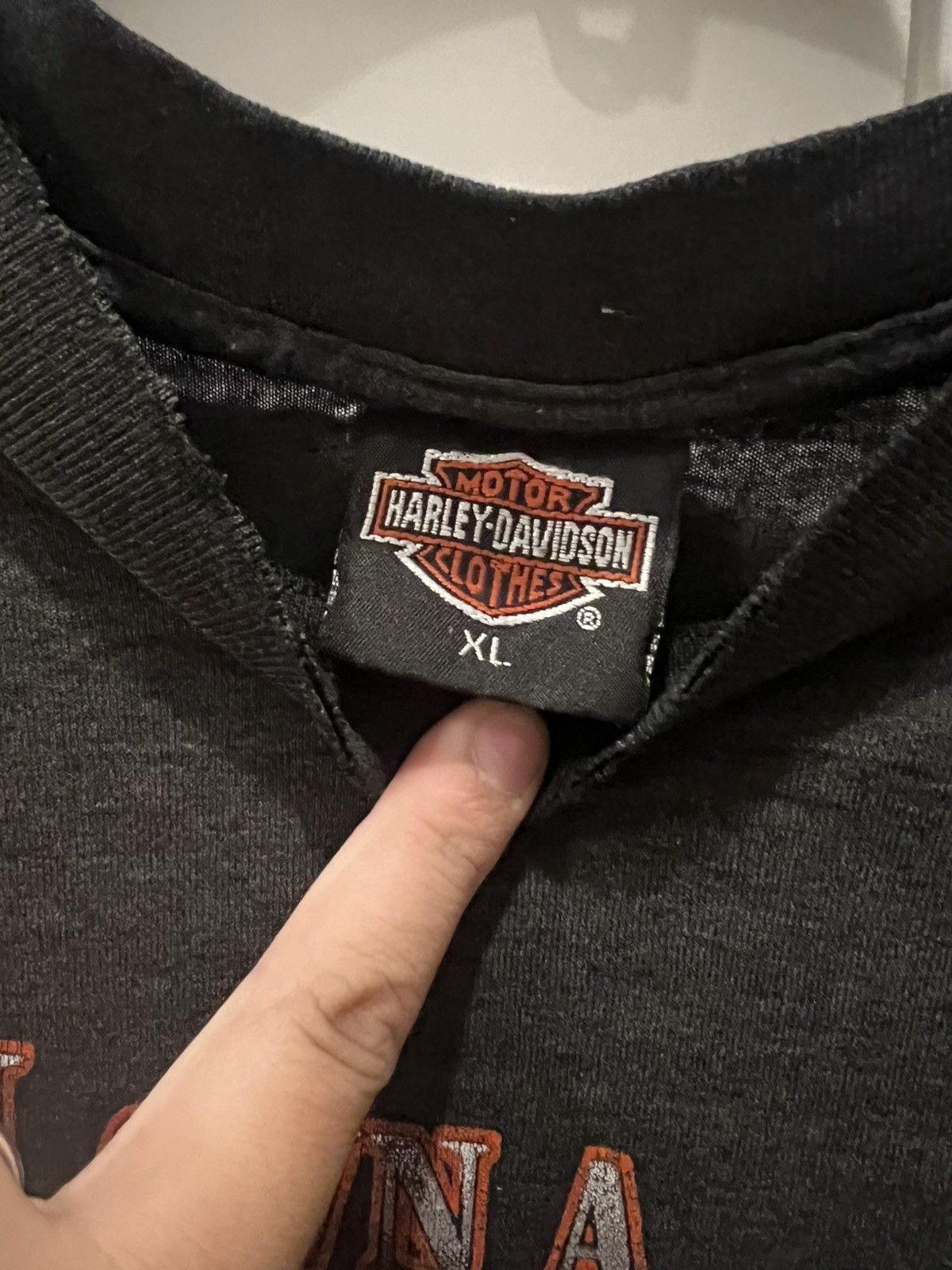 Harley Davidson Vintage 1988 Harley Davidson Tee Size US XL / EU 56 / 4 - 3 Thumbnail