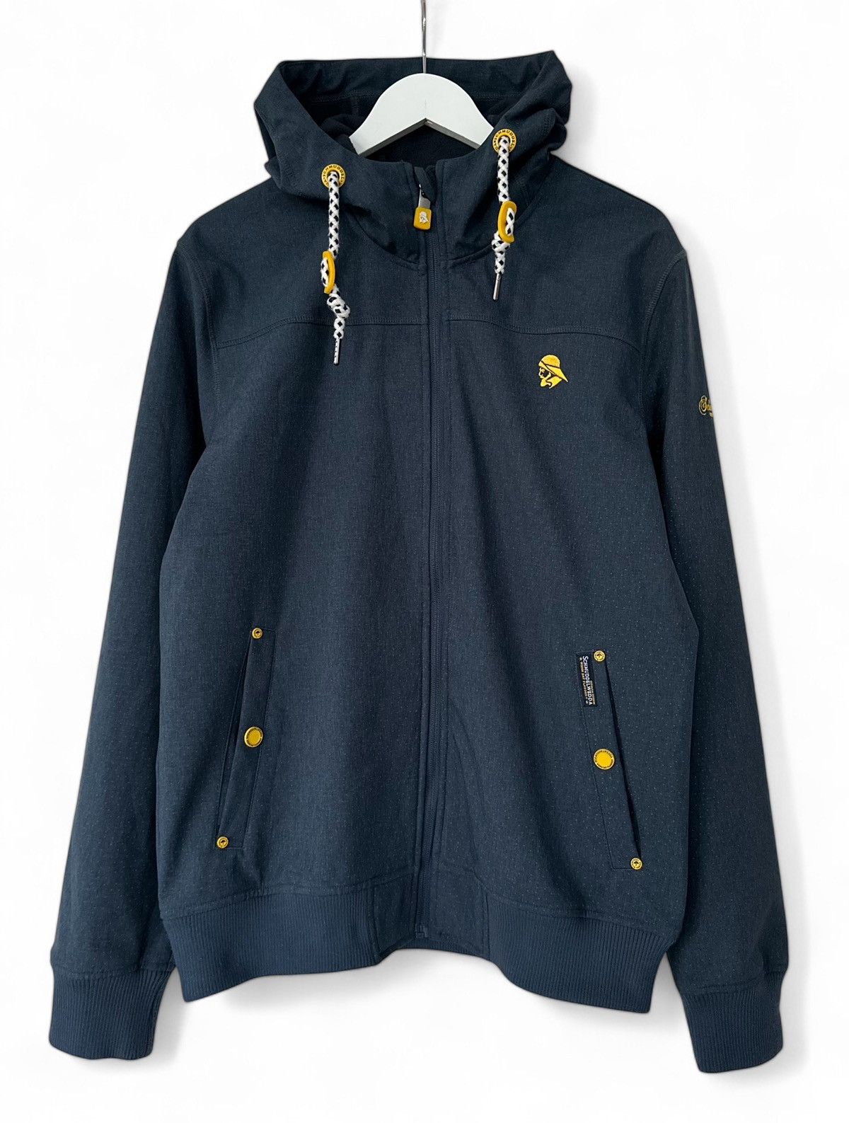 Vintage Schmuddelwedda Rain Jacket Coat Hood Zipper Men's L Size US L / EU 52-54 / 3 - 1 Thumbnail