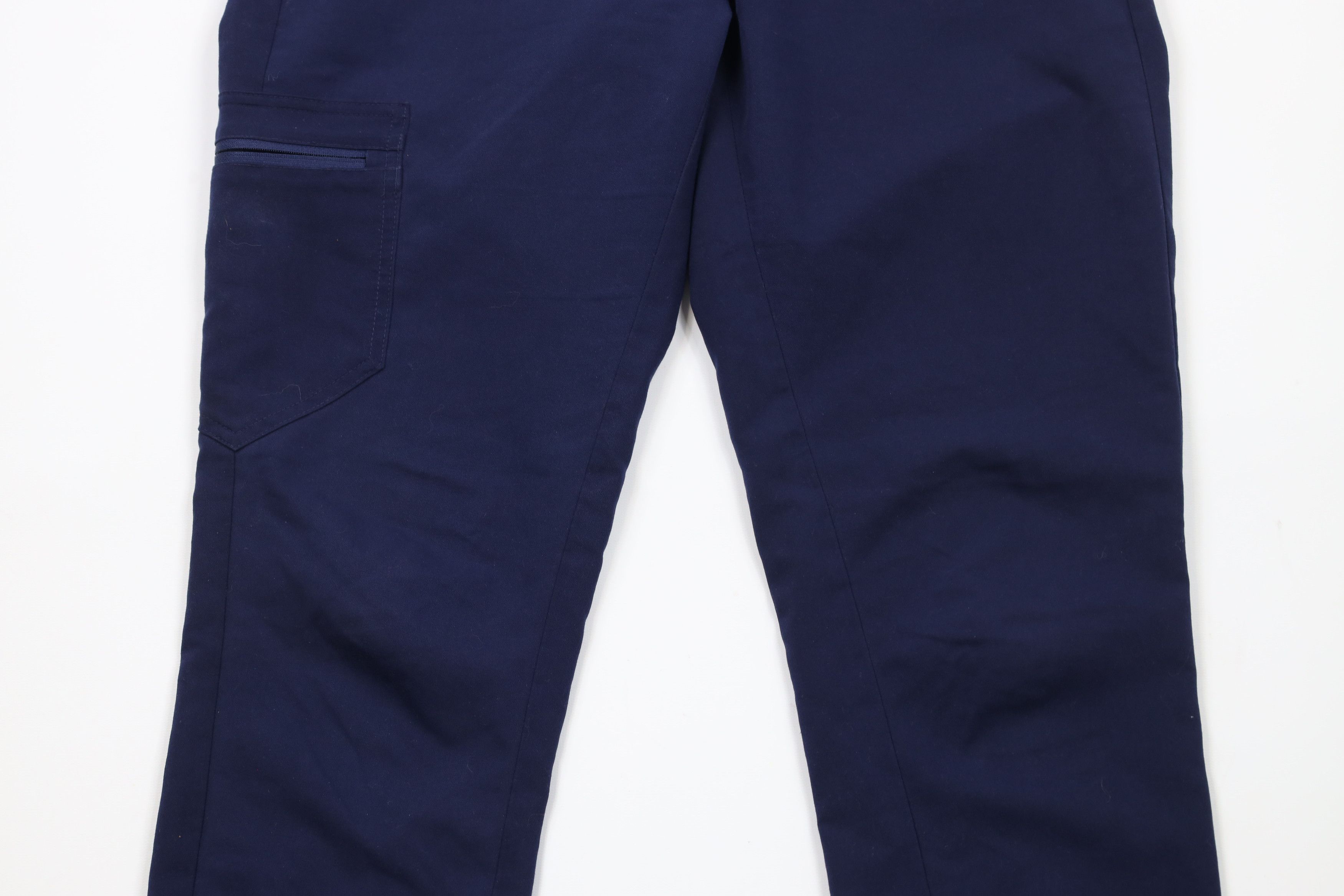 Vintage Figs Technical Collection Jogger Scrub Pants Navy Blue Size 29" - 3 Thumbnail