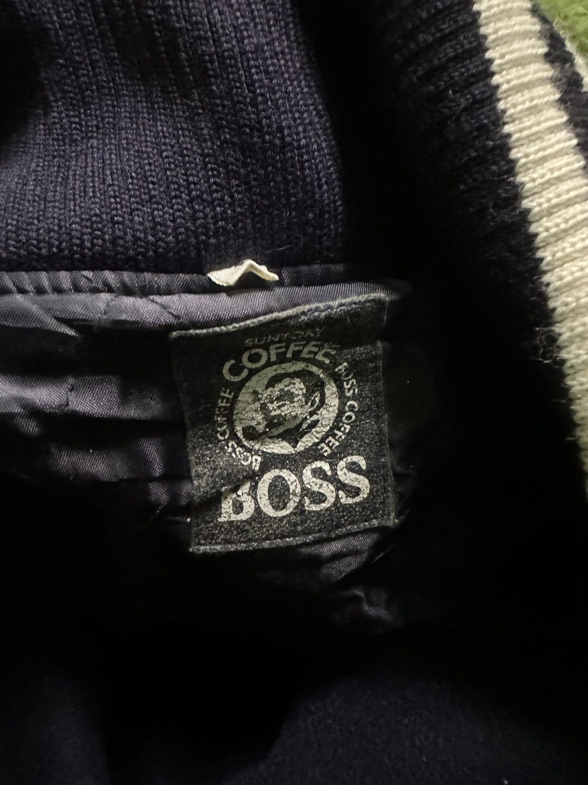 Japanese Brand Coffee boss varsity jacket Size US L / EU 52-54 / 3 - 5 Thumbnail