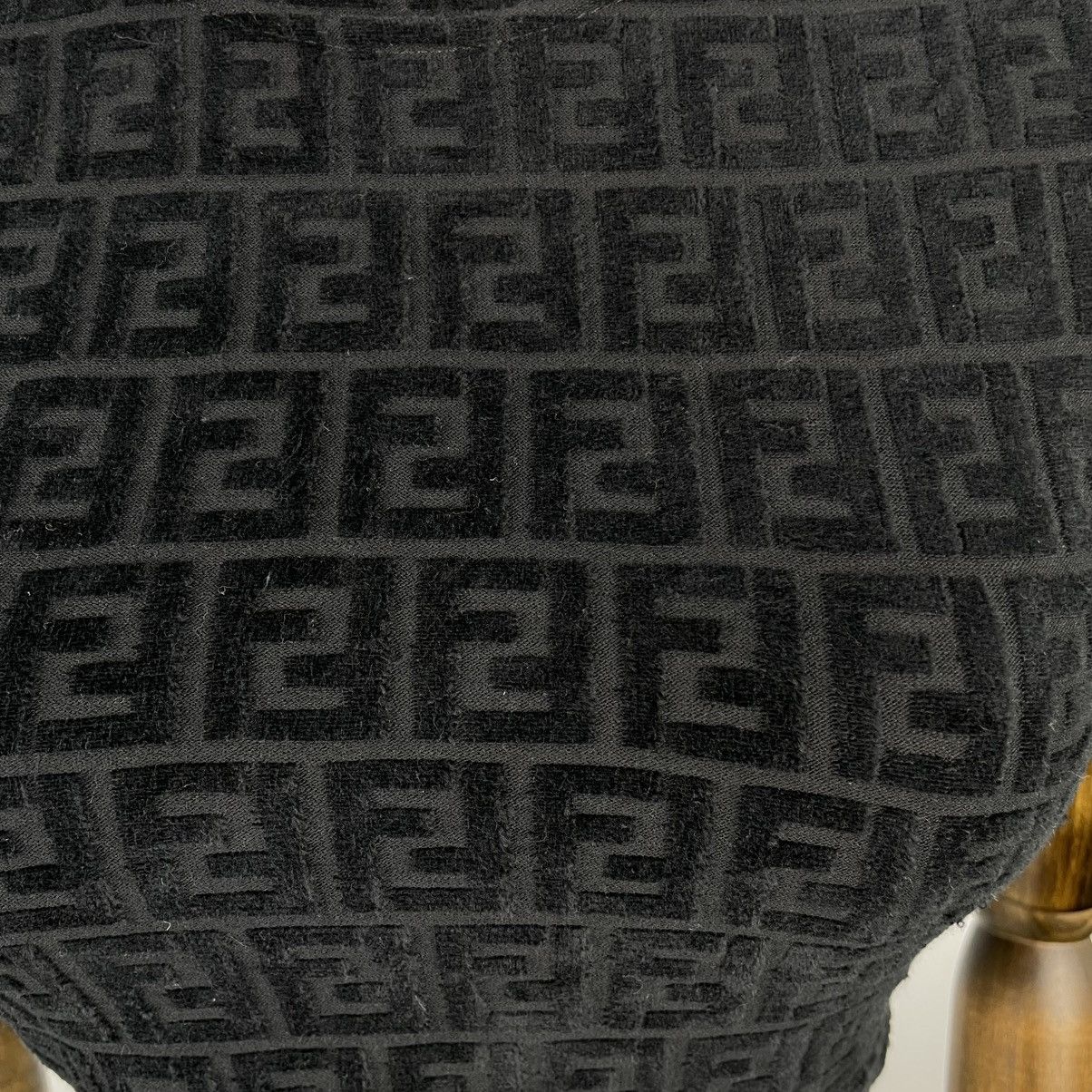 Fendi Vintage Fendi Roma Zucca Monogram Velvet Terry Cloth Size S / US 4 / IT 40 - 5 Thumbnail