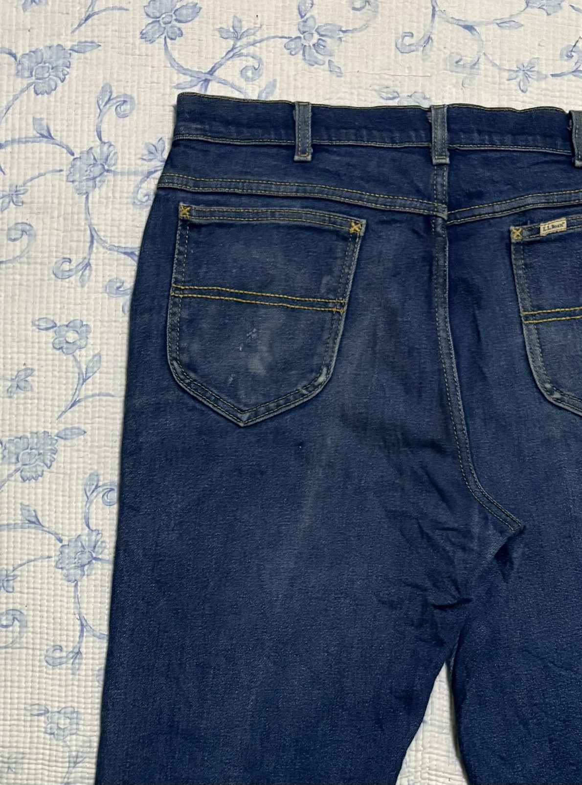 L.L. Bean L.L.Bean Straight Cut Streetwear Denim Size US 34 / EU 50 - 9 Thumbnail