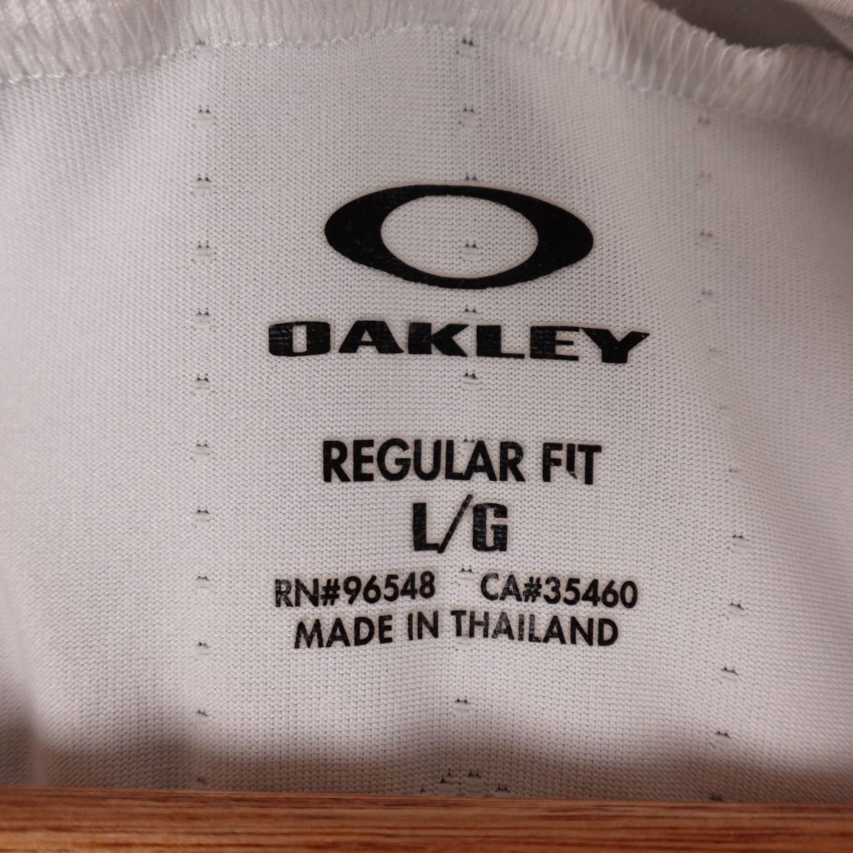 Oakley Oakley Shirt Mens L White Polo Zip World Golf Championship Bridgestone Size US L / EU 52-54 / 3 - 2 Thumbnail