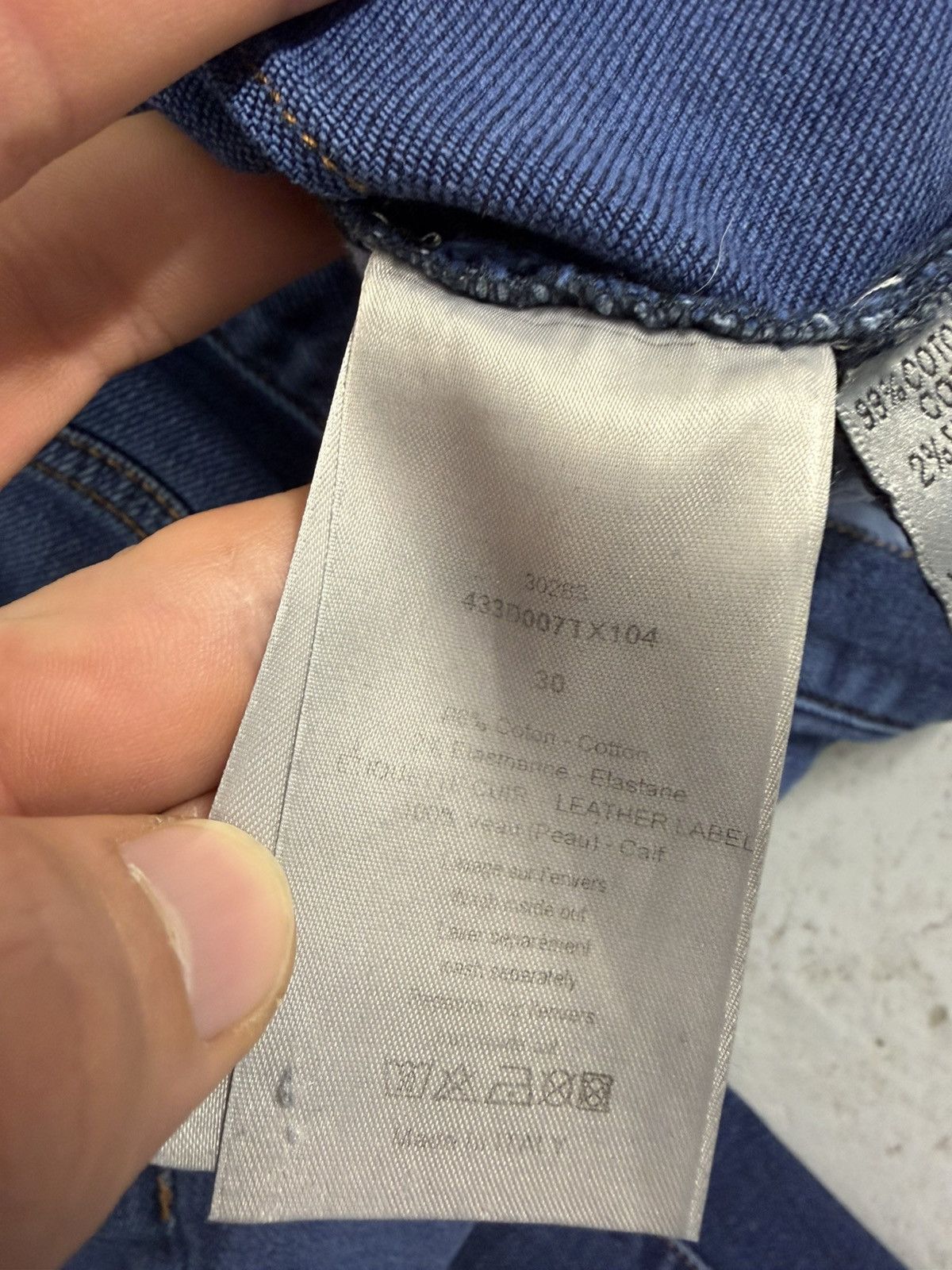 Dior Dior Homme Hedi Slimane Era Jeans Size US 30 / EU 46 - 11 Thumbnail