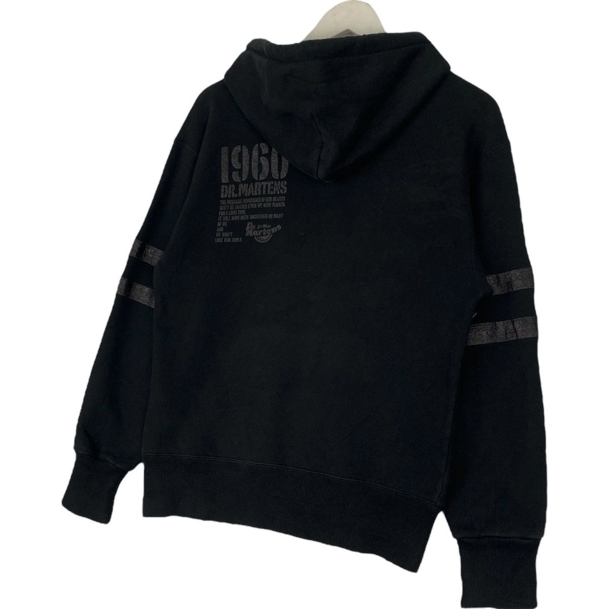 Designer × Vintage Vintage Dr Martens Hoodie Sweater Black Size US M / EU 48-50 / 2 - 7 Thumbnail