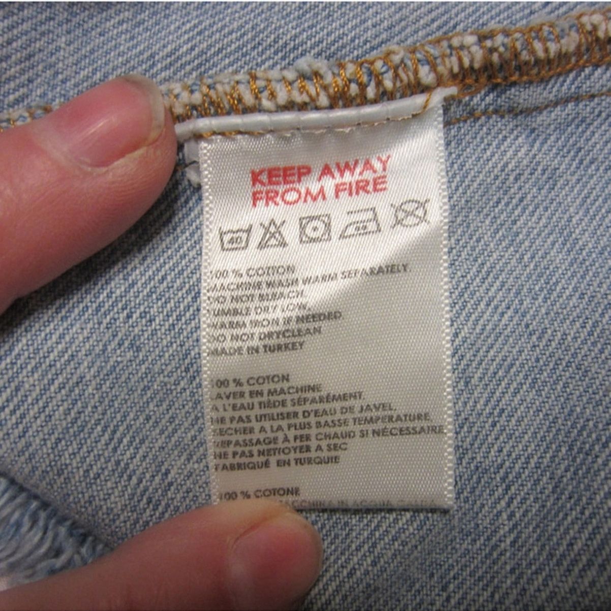 Urban Outfitters BDG Denim Mini Skirt Y2K Raw Hem Urban Outfitters S Size 25" / US 0 / IT 36 - 4 Thumbnail