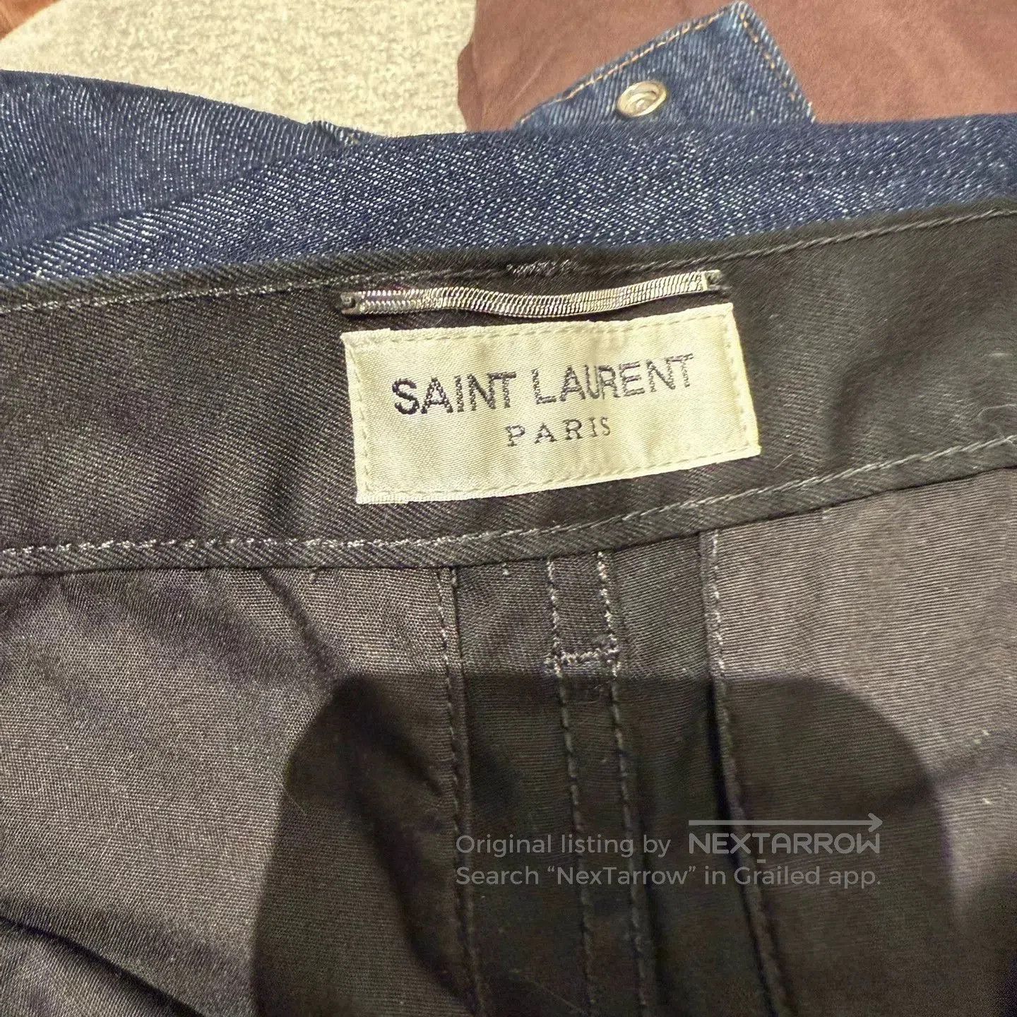 Saint Laurent Paris Saint Laurent Men's Slim Fit Casual Pants. Size US 31 - 2 Thumbnail