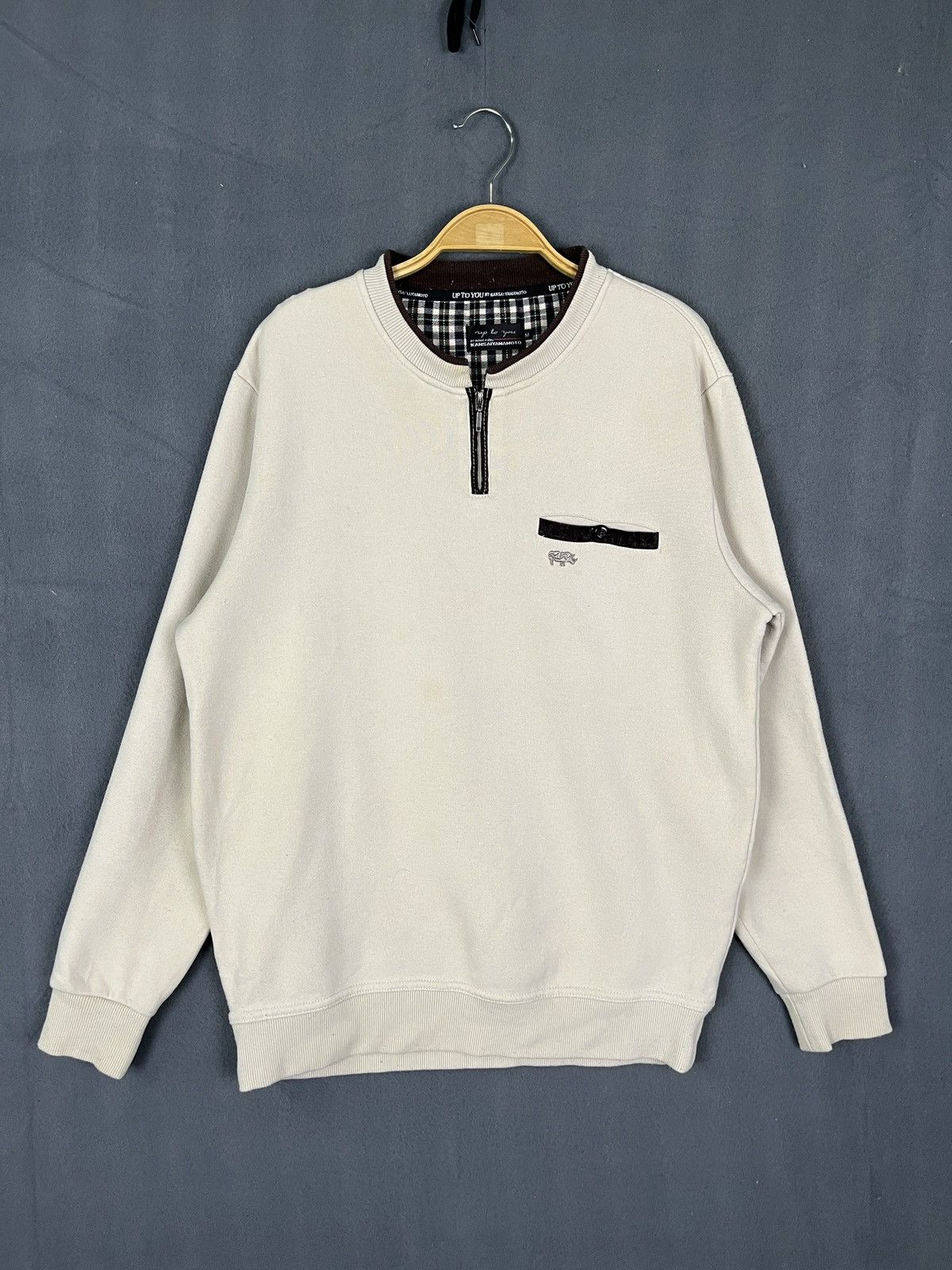 Issey Miyake × Kansai Yamamoto × Vintage Up To You Produced By KANSAI YAMAMOTO Sweatshirt Size US M / EU 48-50 / 2 - 1 Thumbnail