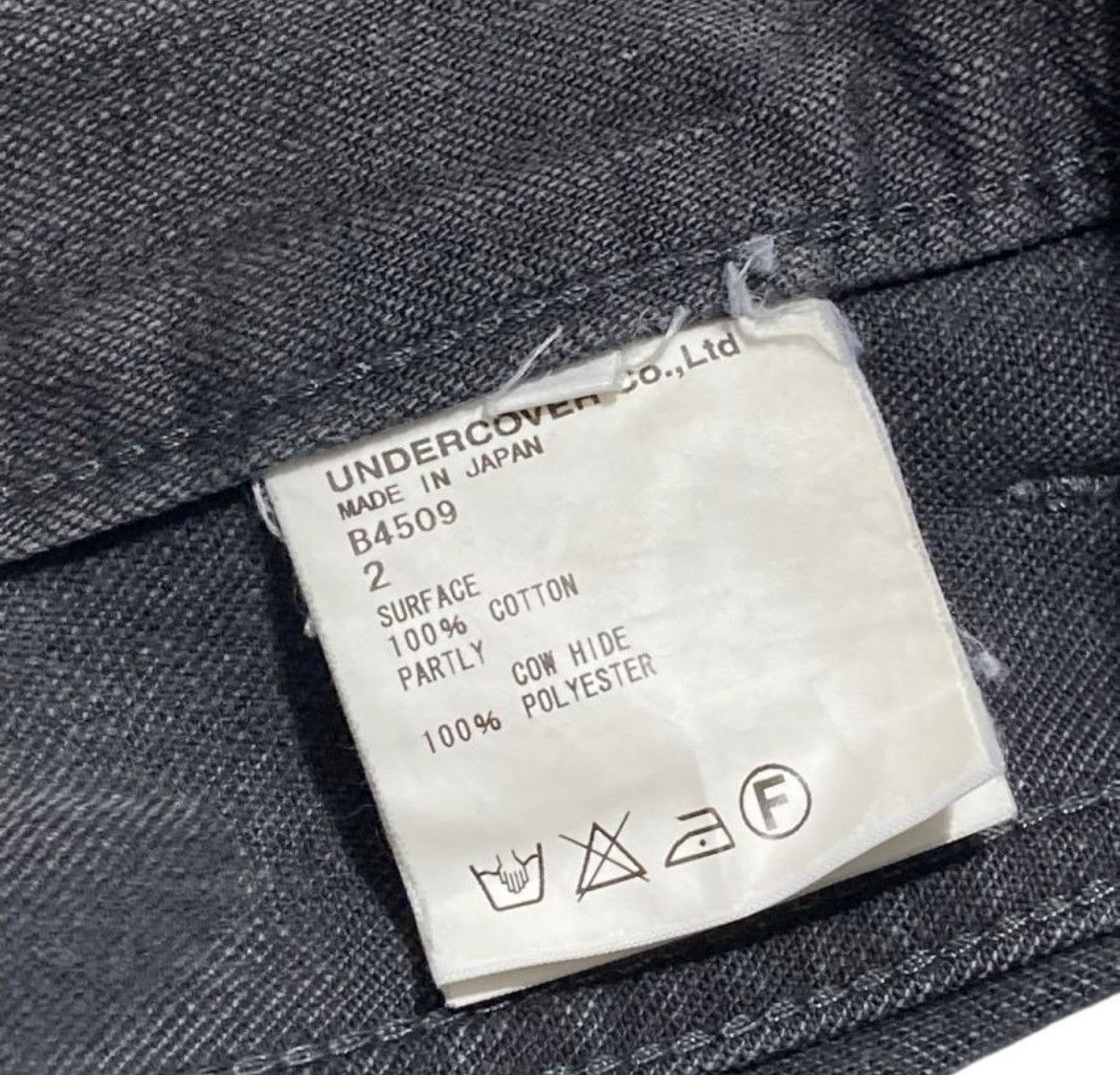 Undercover 00s Undercoverism archive biker zip pants size 2 Size US 31 - 6 Thumbnail