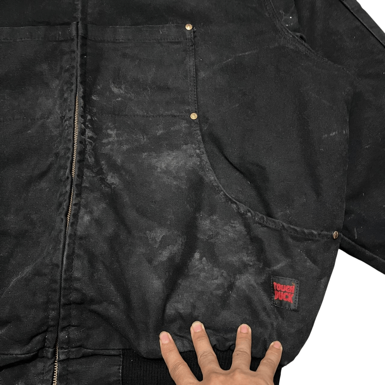 Vintage Vintage Tough Duck Canvas Workwear Jacket Size US XL / EU 56 / 4 - 8 Thumbnail