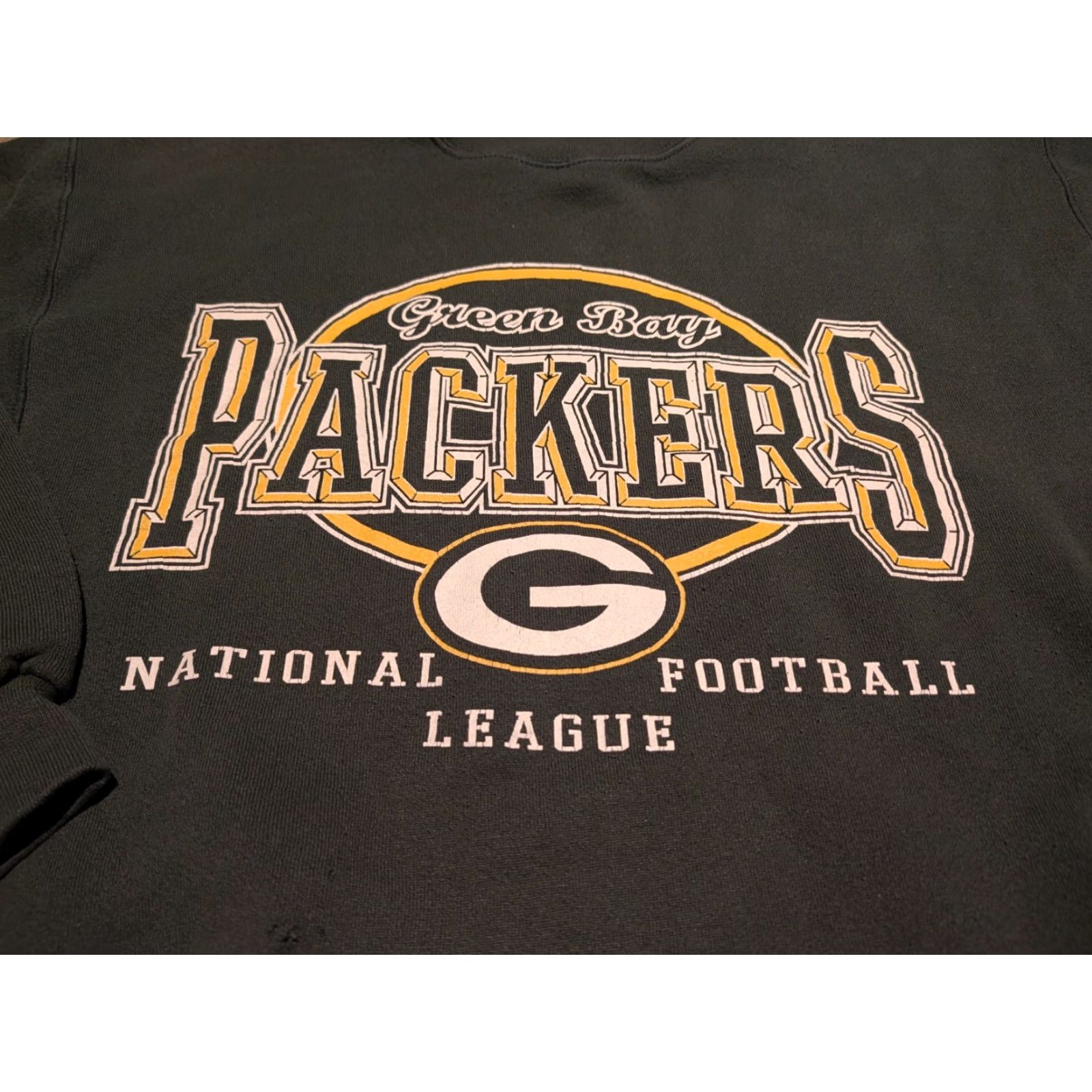 Logo Athletic VINTAGE Logo Athletic Green Bay Packers Sweatshirt Crewneck L Green NFL USA Made Mens Size US L / EU 52-54 / 3 - 2 Thumbnail